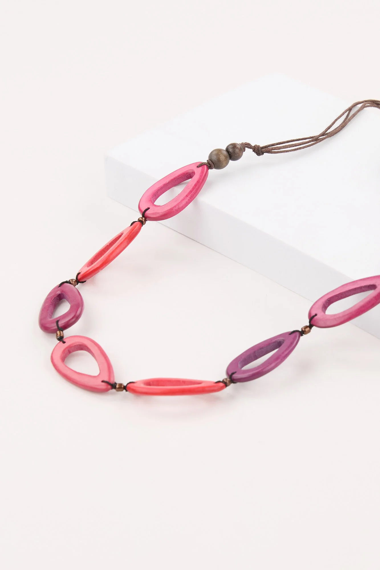 Anais Wooden Necklace