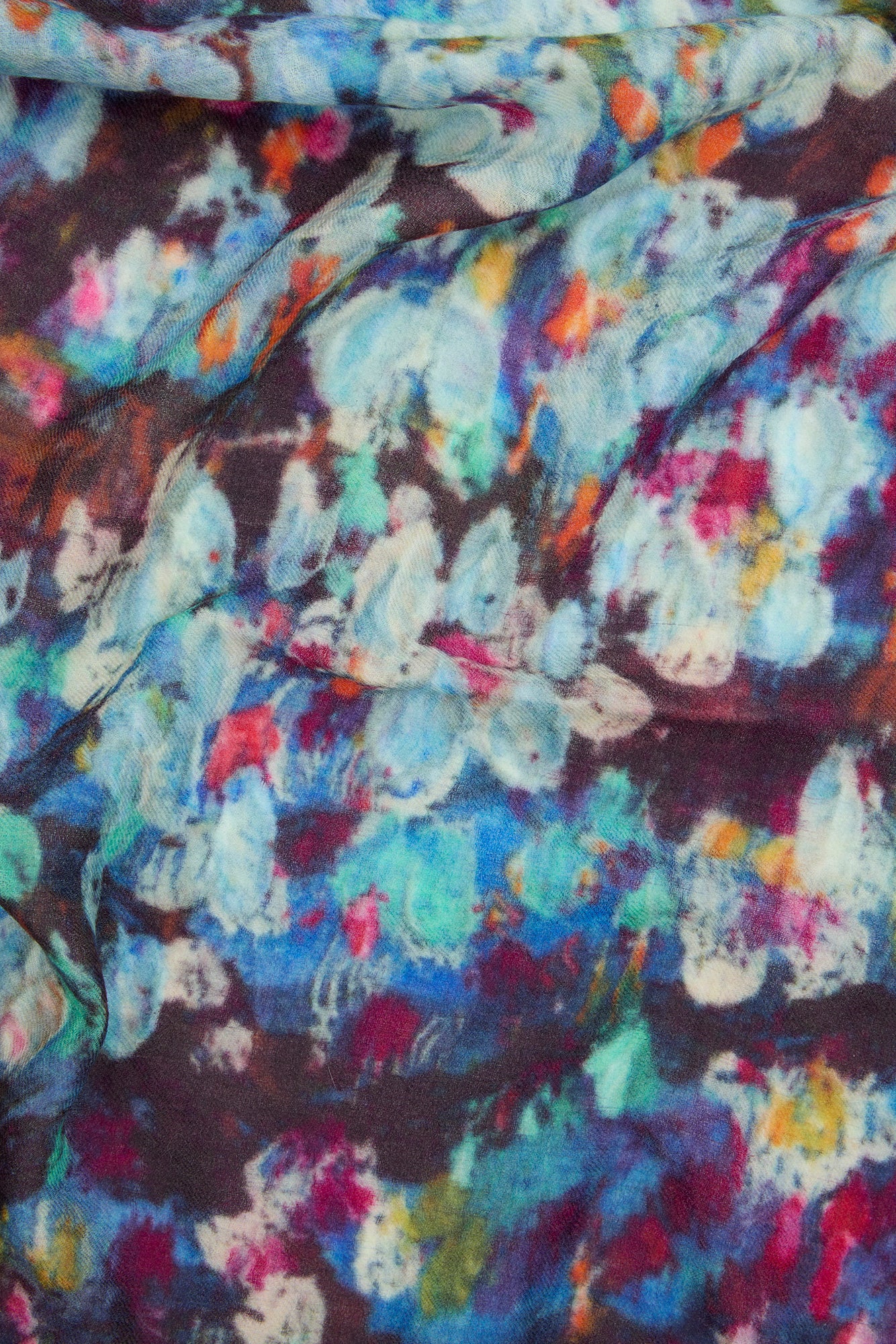 Astrid Wool Silk Scarf - Image 2