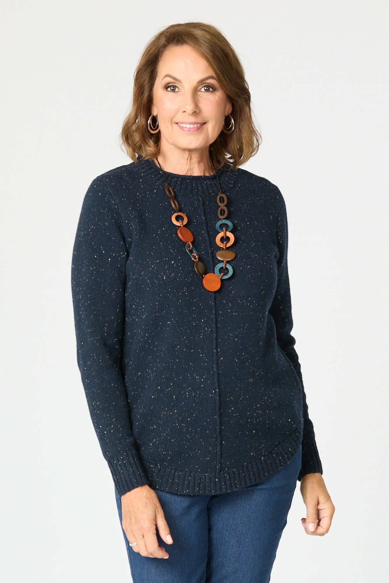 Bateman Curve Hem Jumper - Image 3