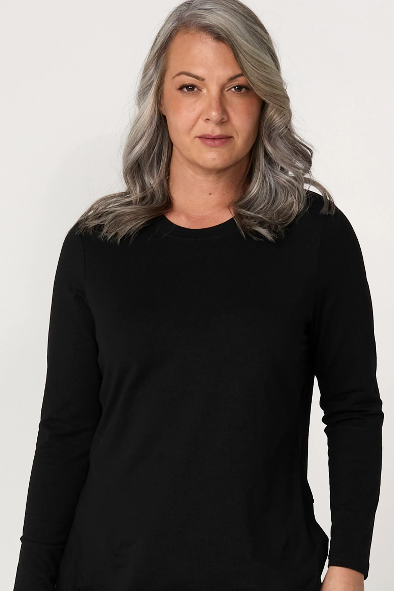 Baz Side Split Long Sleeve Top - Image 3