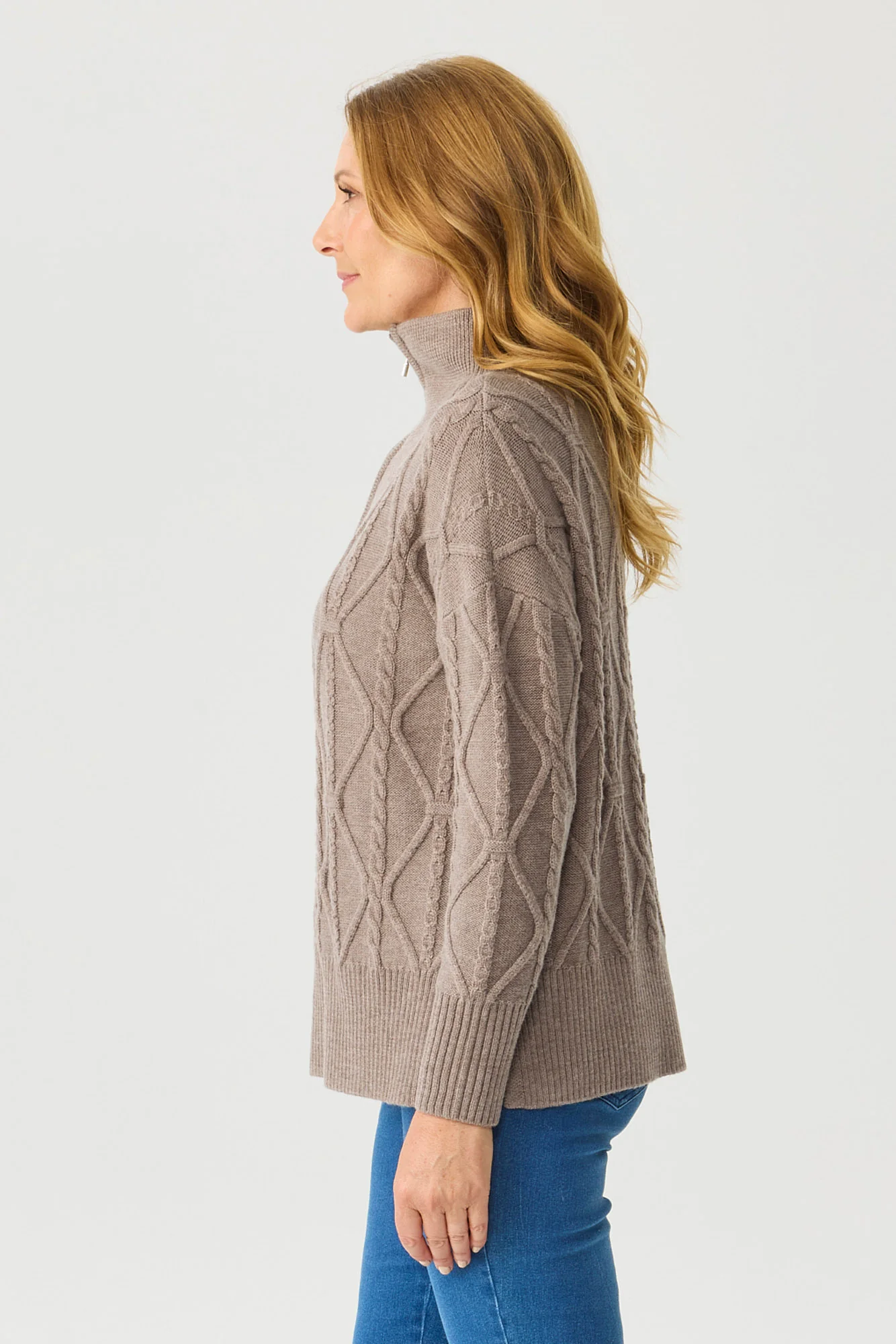 Beau 1/4 Zip Merino Sweater - Image 5