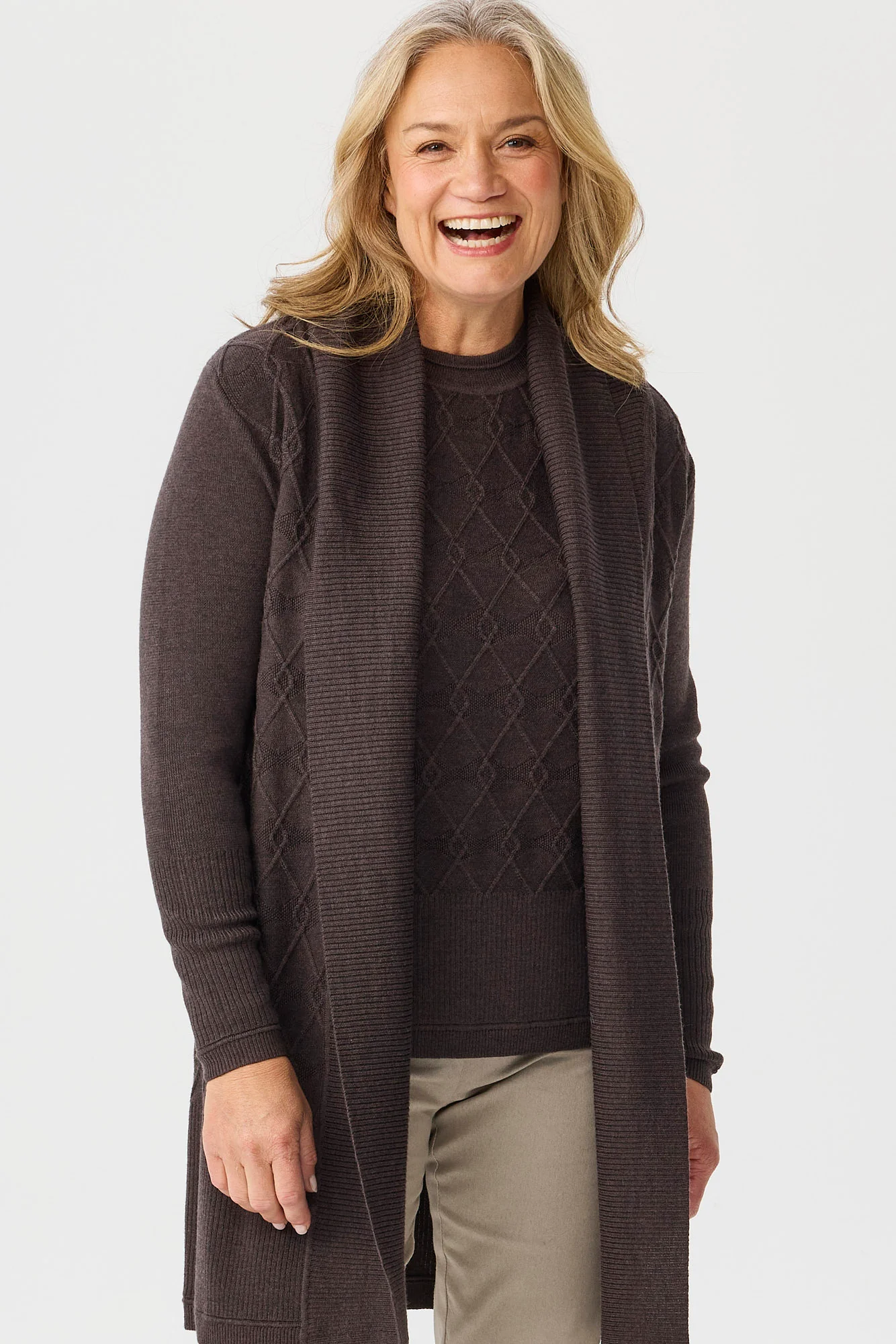Bellarine Long Cardigan - Image 3