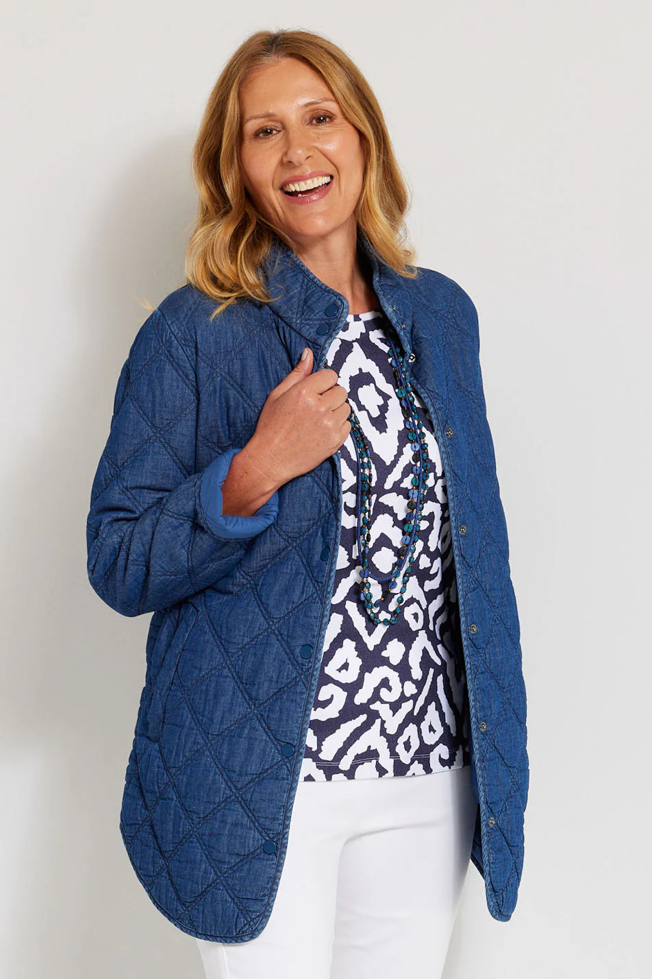 Blue Moon Quilted Jacket - Image 2