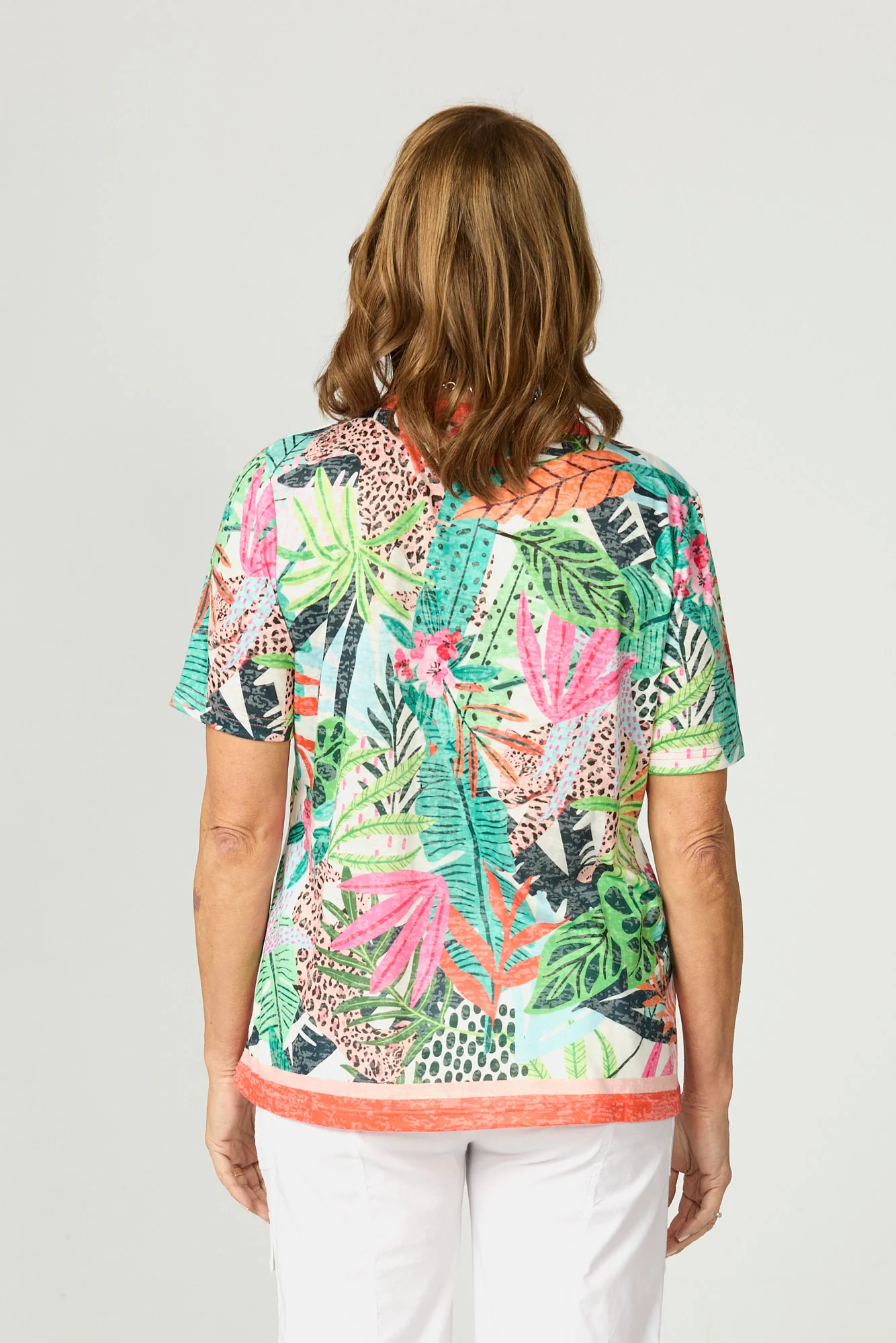 Bright Safari V-nk Short Sleeve Tee - Image 5