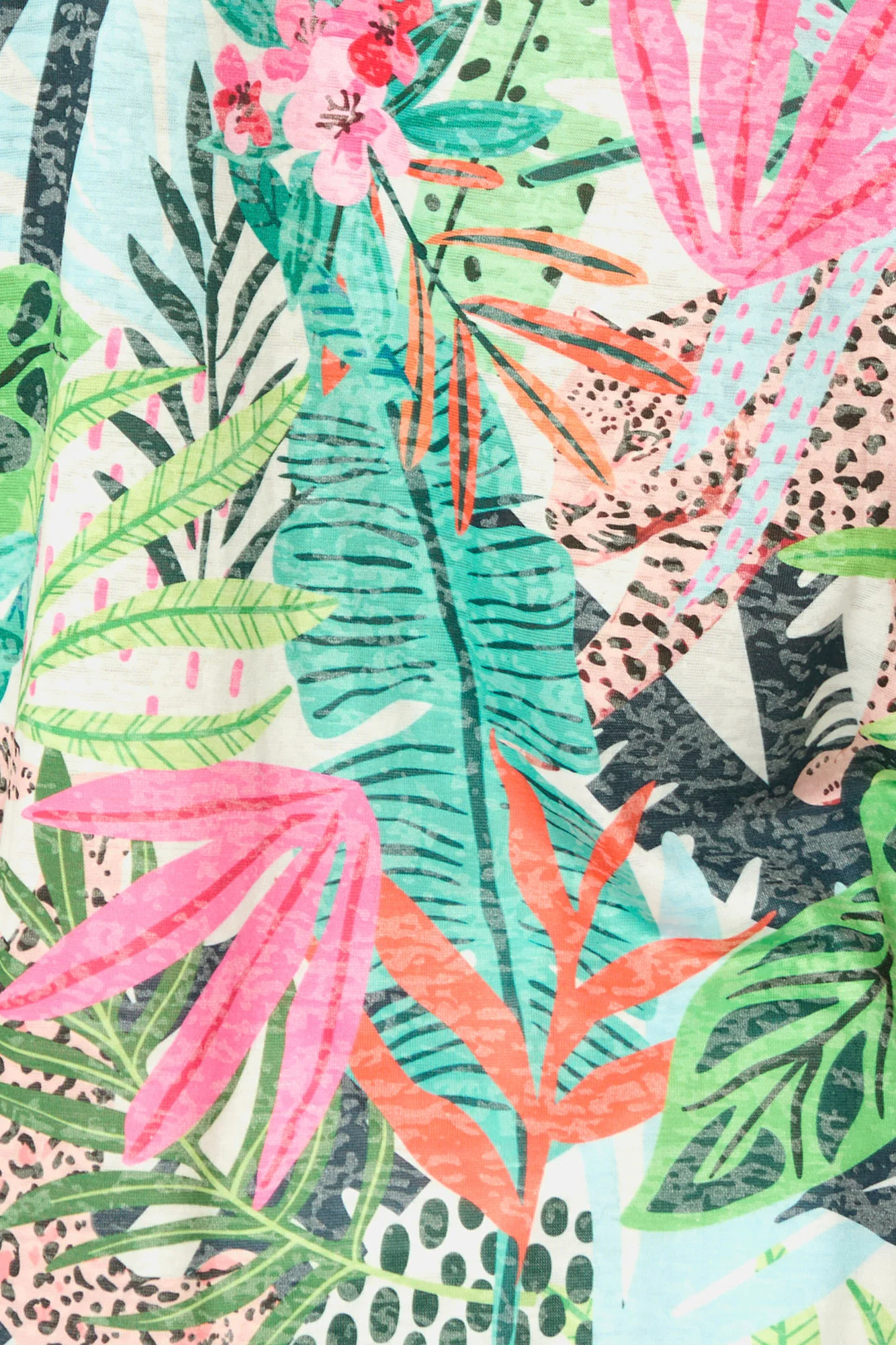 Bright Safari V-nk Short Sleeve Tee - Image 6