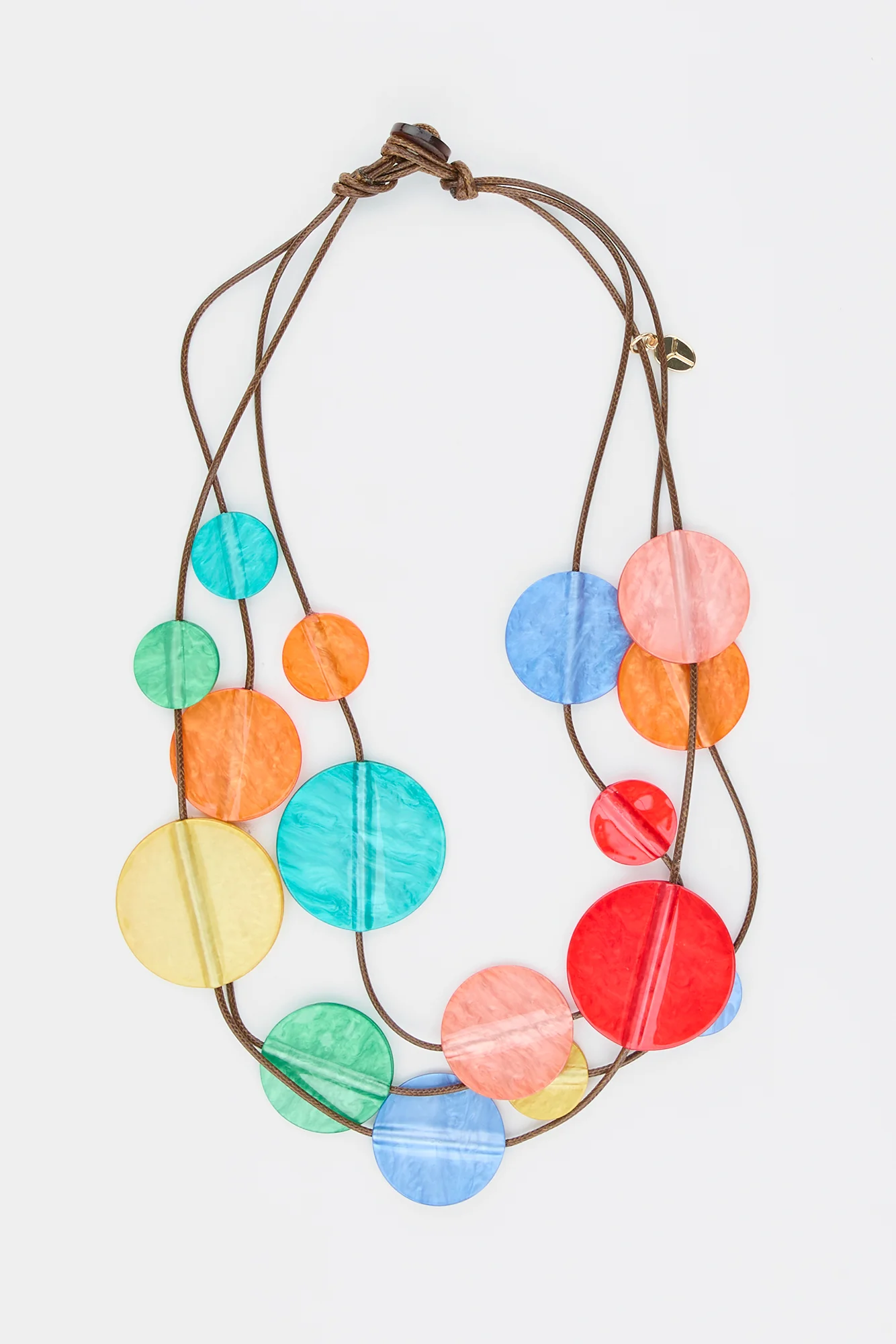 Callista Multi Disc Necklace
