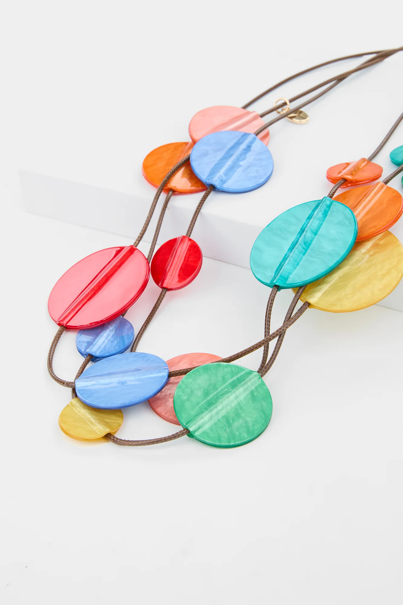Callista Multi Disc Necklace - Image 3