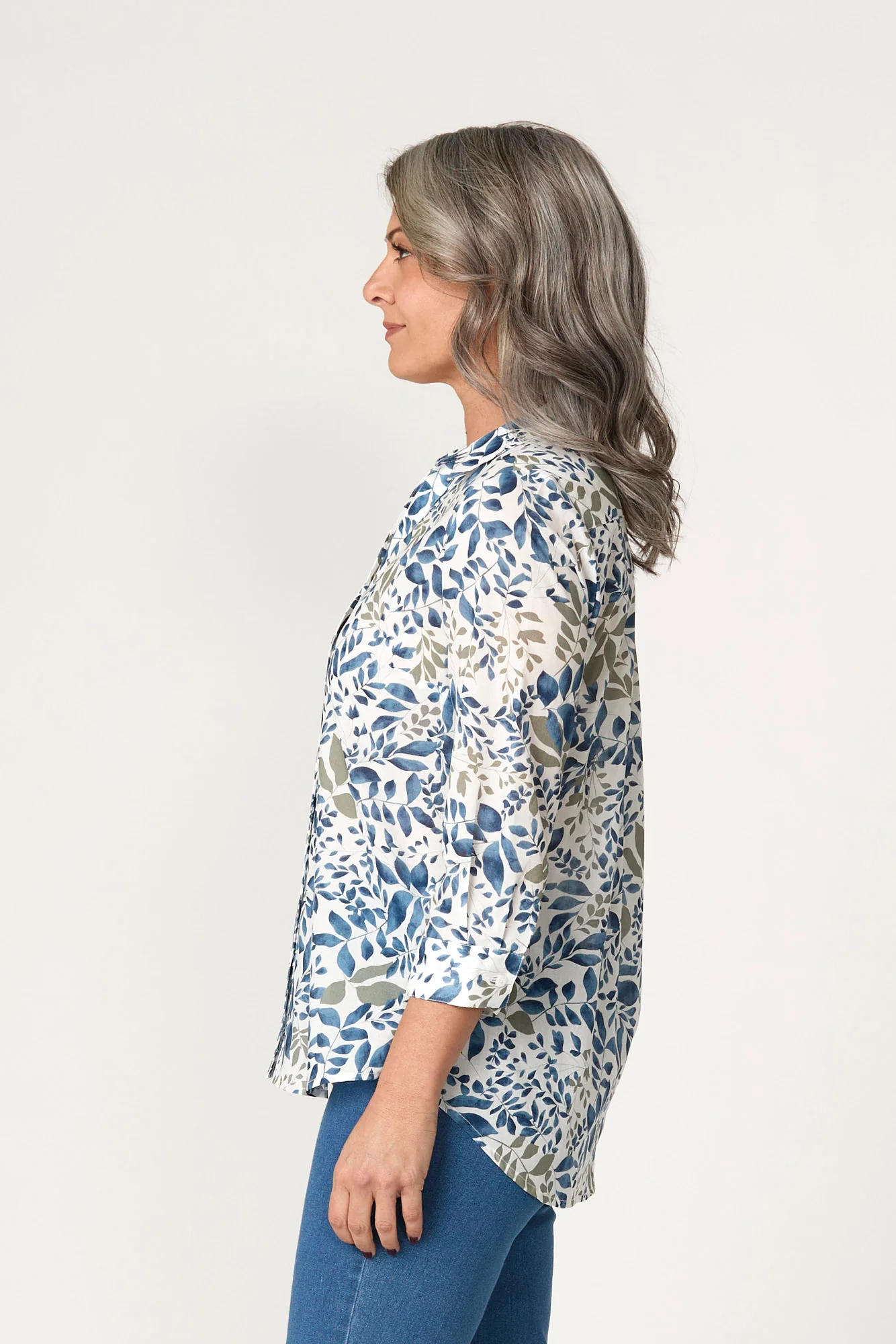 Carla 3/4 Sleeve Hi-low Shirt - Image 4