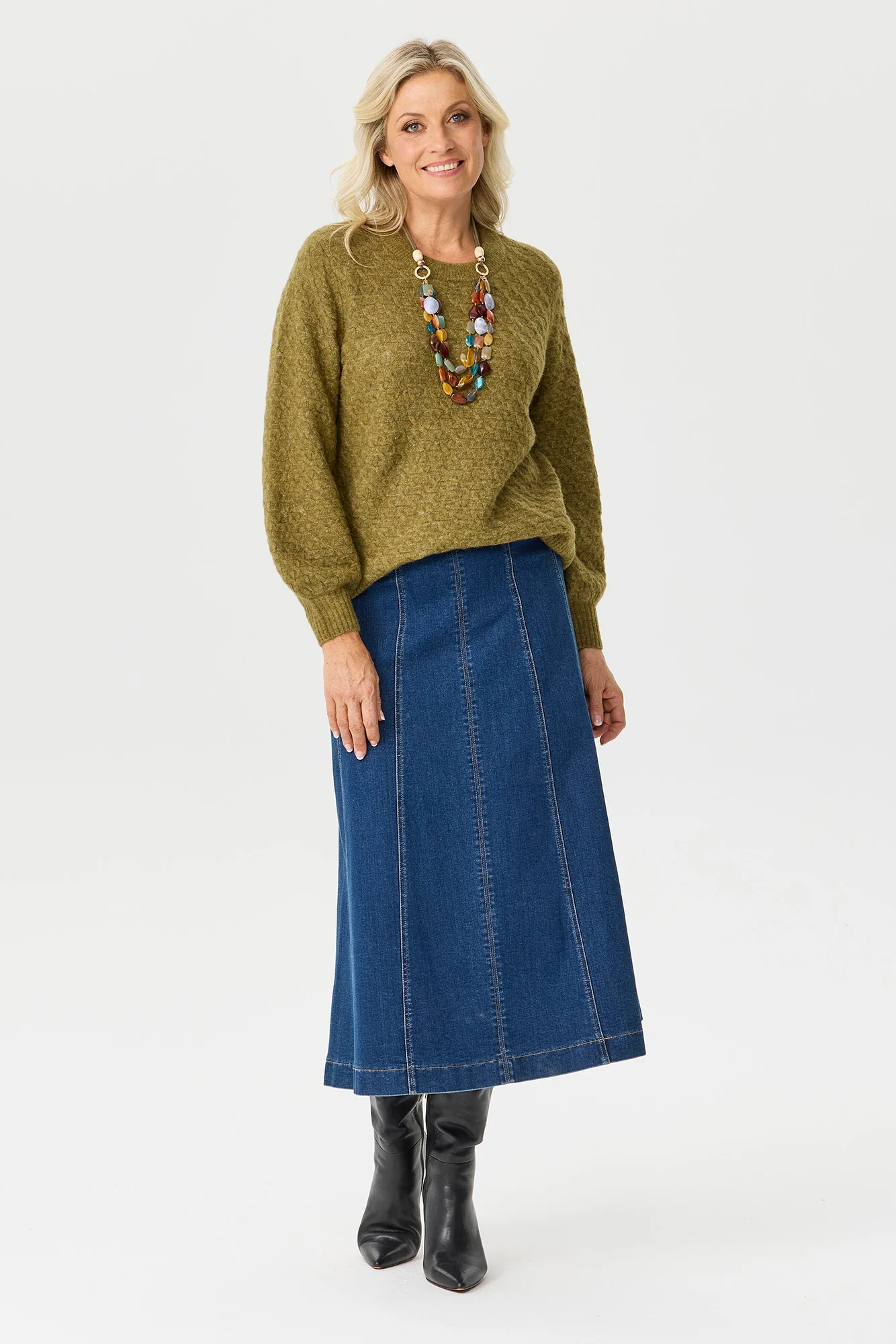 Casper Balloon Sleeve Sweater - Image 6
