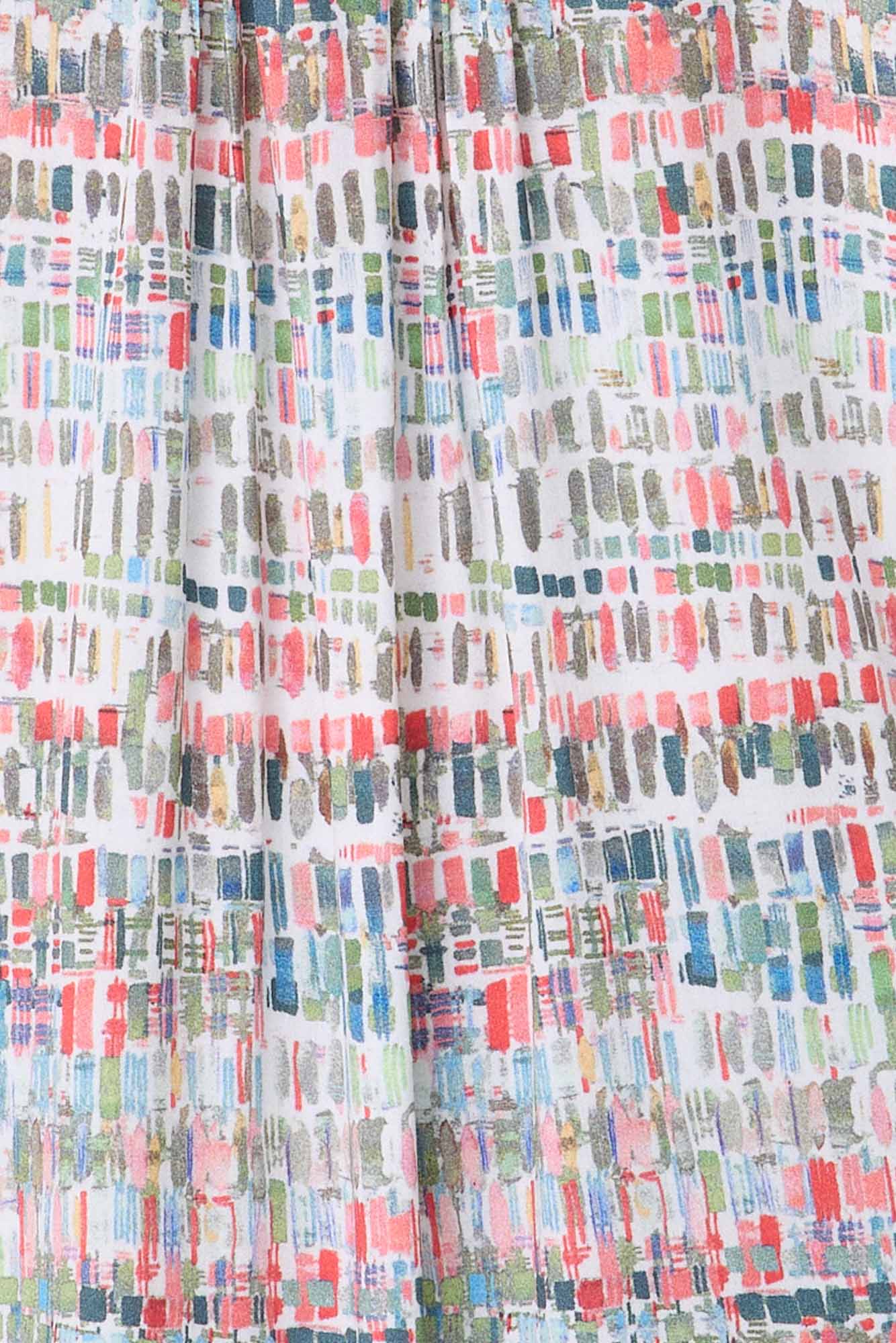 Catania Short Sleeve Pintuck Print Shirt - Image 7