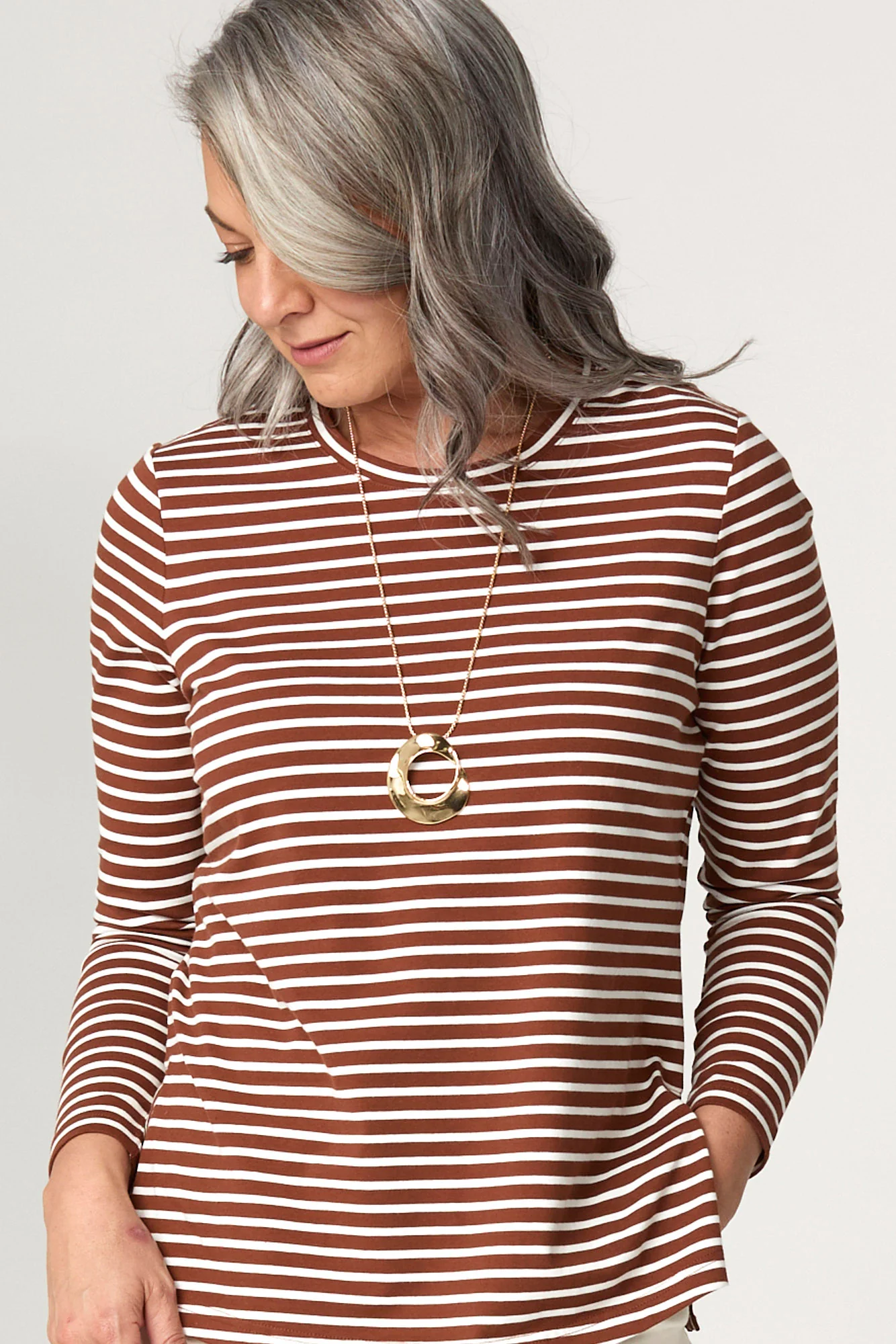 Caz Stripe Top - Image 3