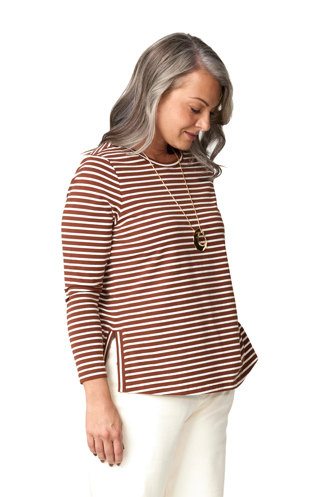 Caz Stripe Top - Image 4