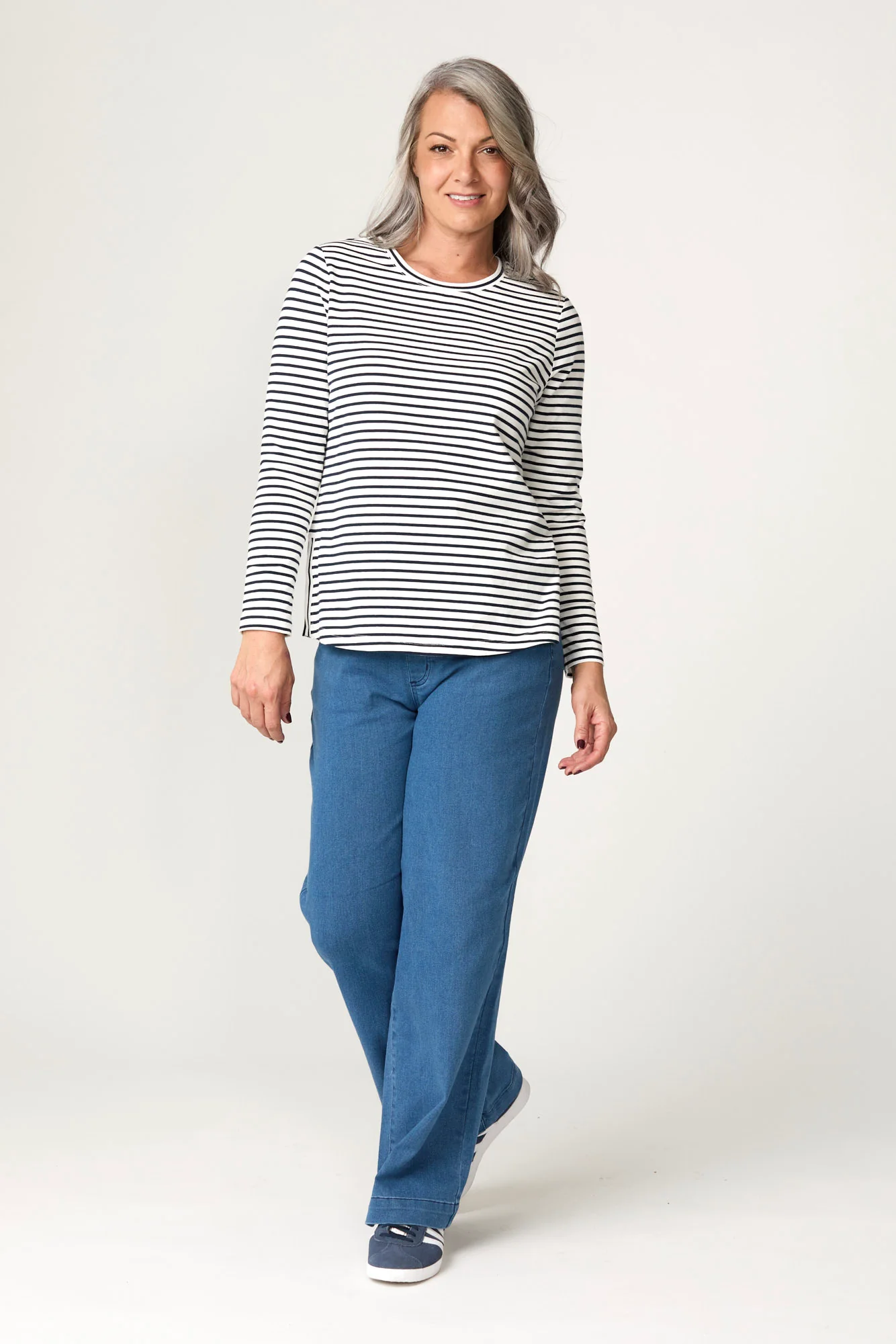 Caz Stripe Top - Image 2
