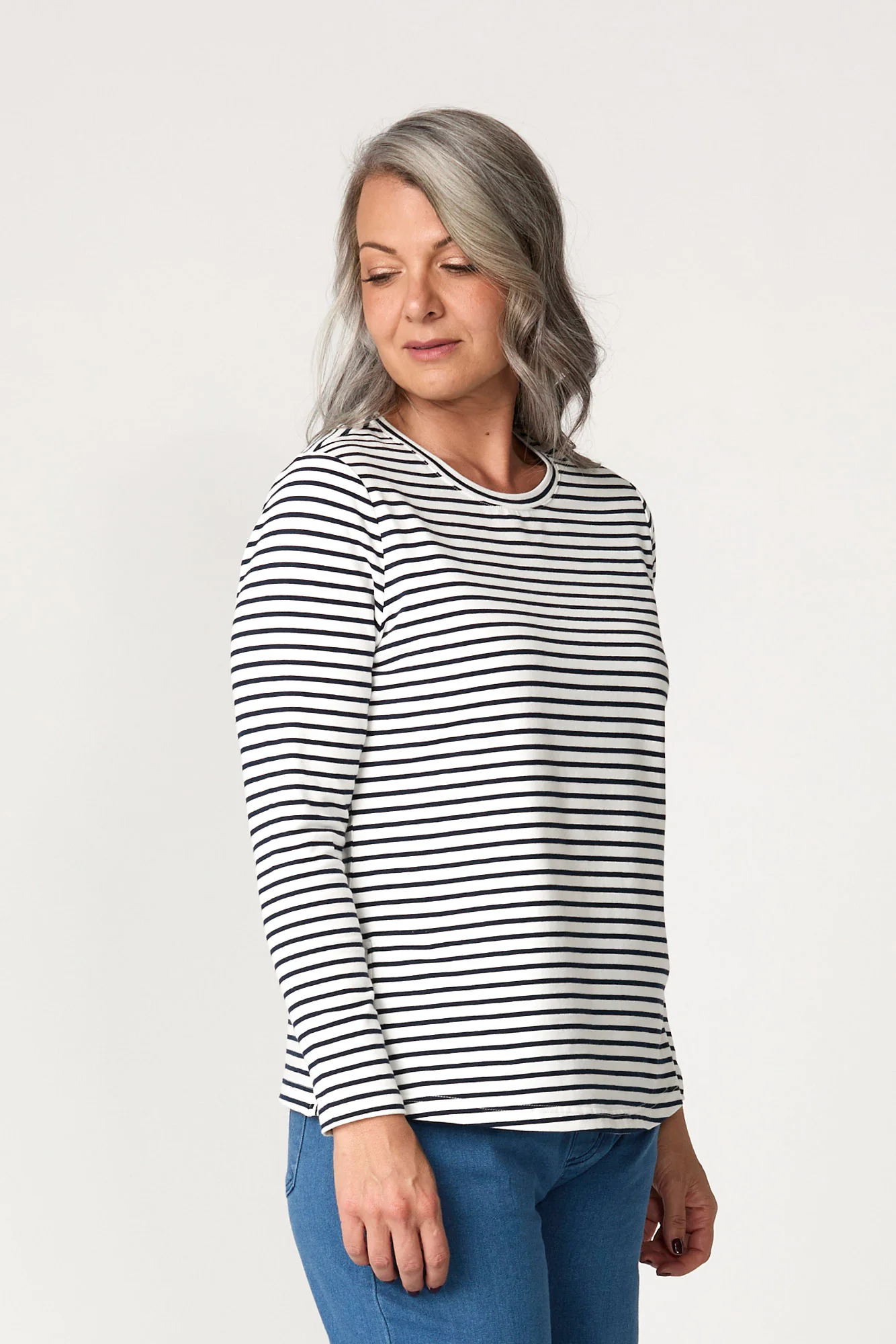 Caz Stripe Top - Image 4