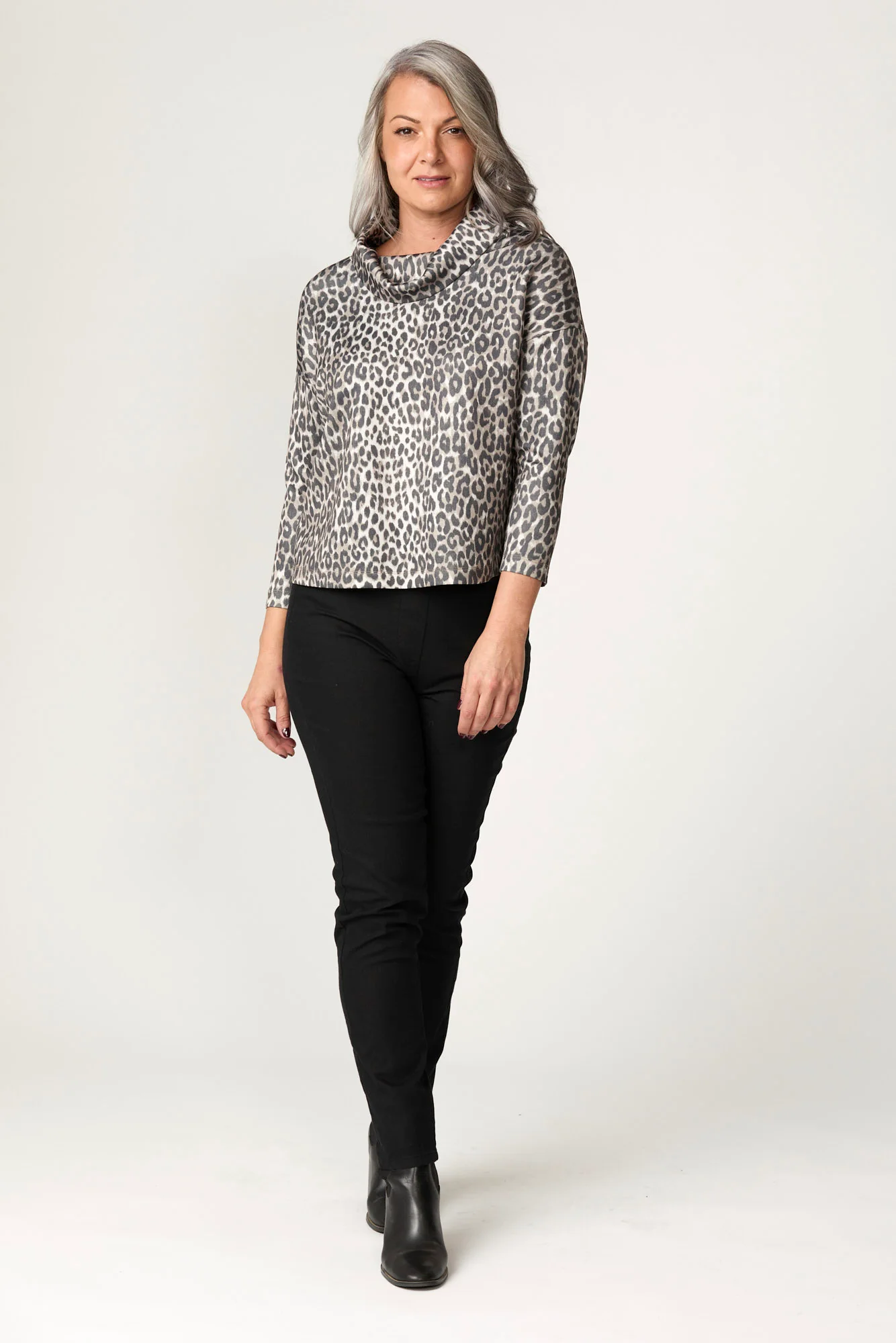 Charisma Cowl Neck Top - Image 2