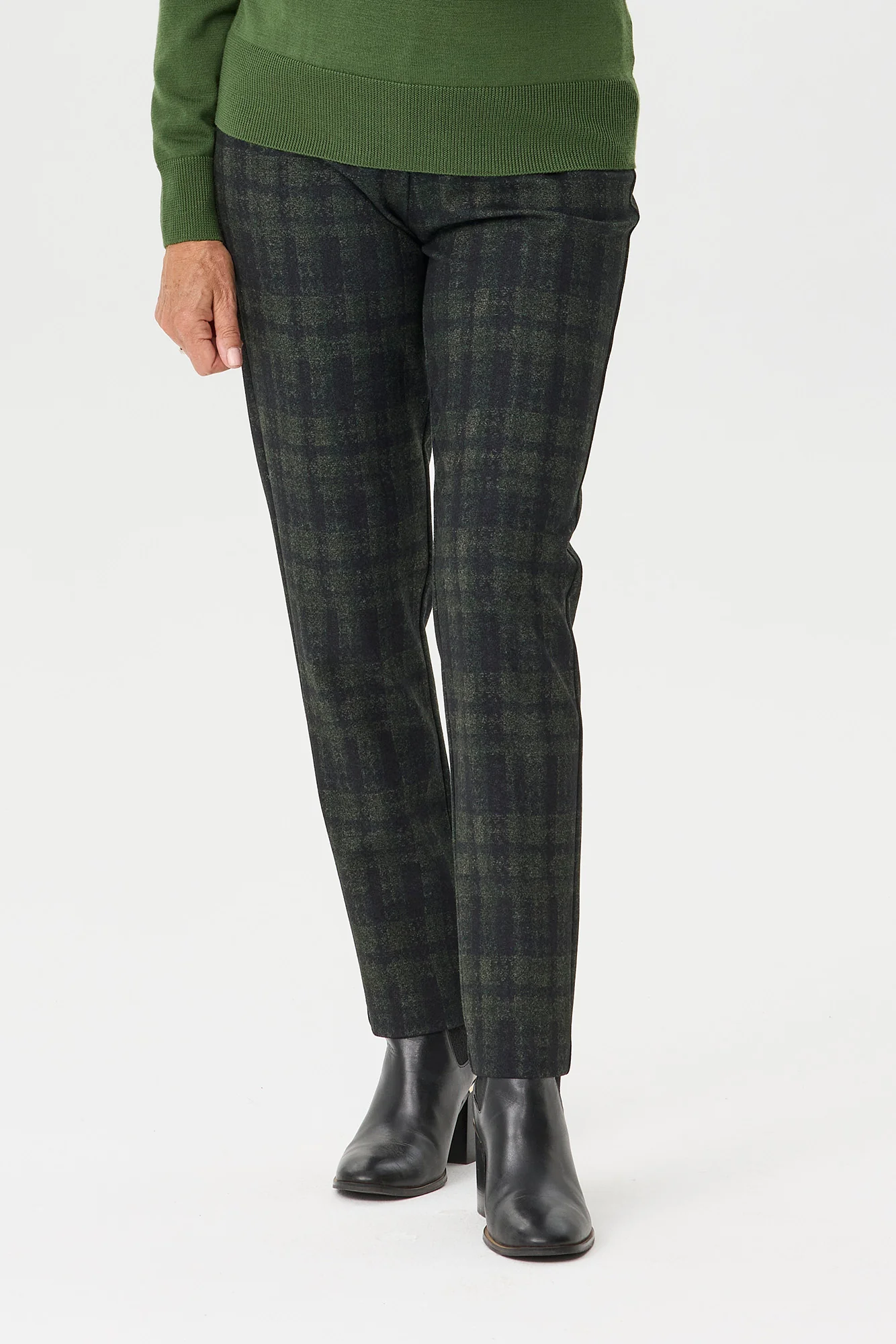 Chester Check Slim Leg Pant