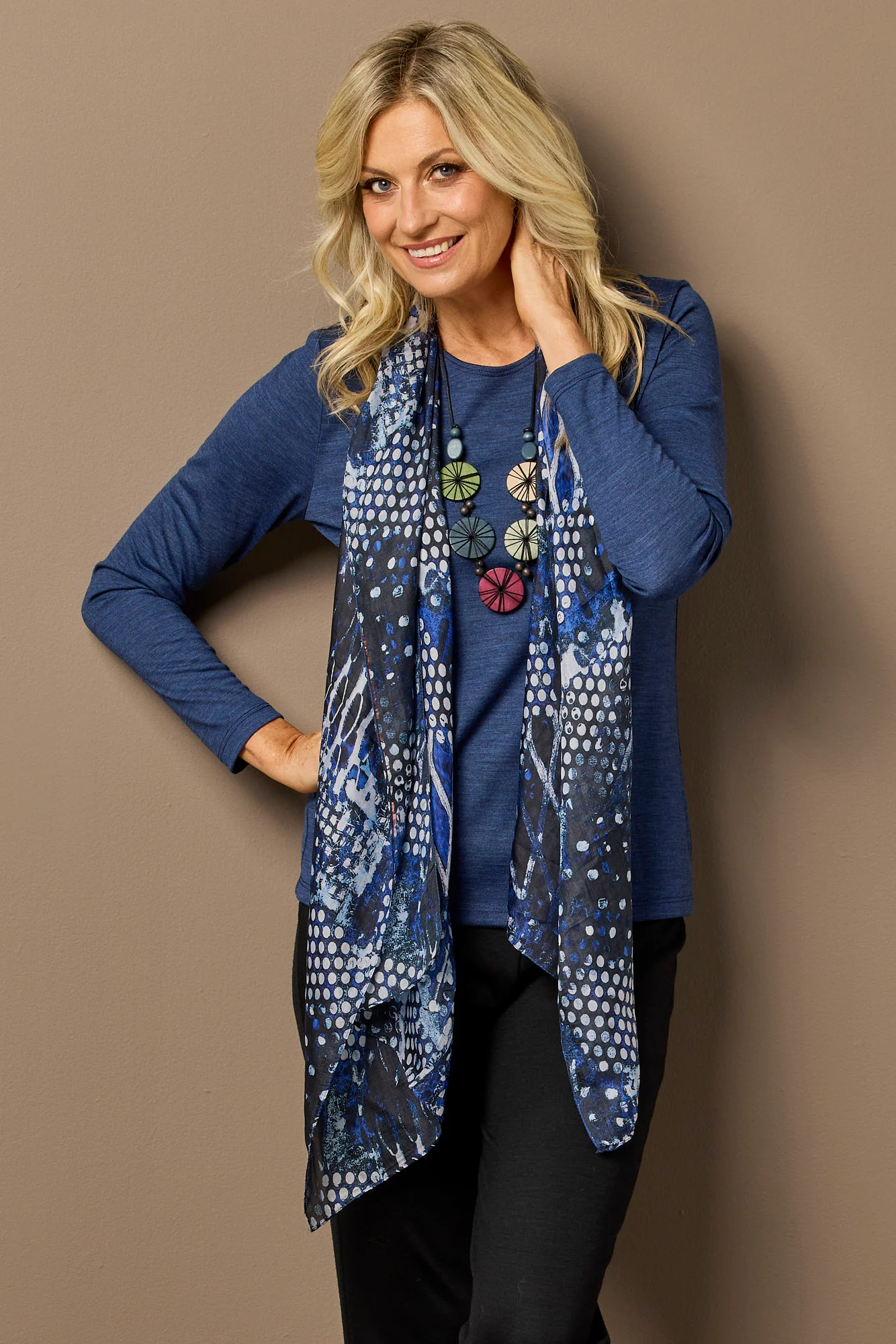 Clarisse Silk Scarf - Image 2