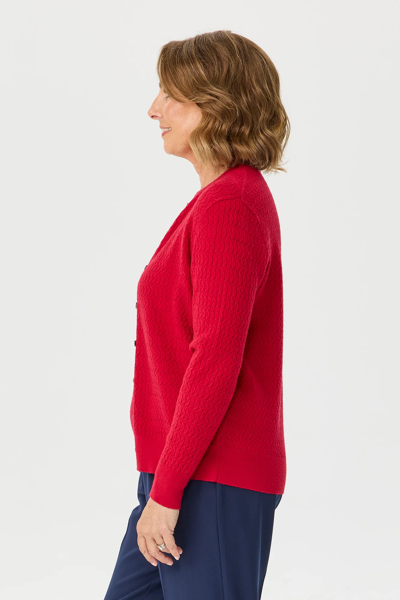 Clovelly Mini Cable Cardigan - Image 4