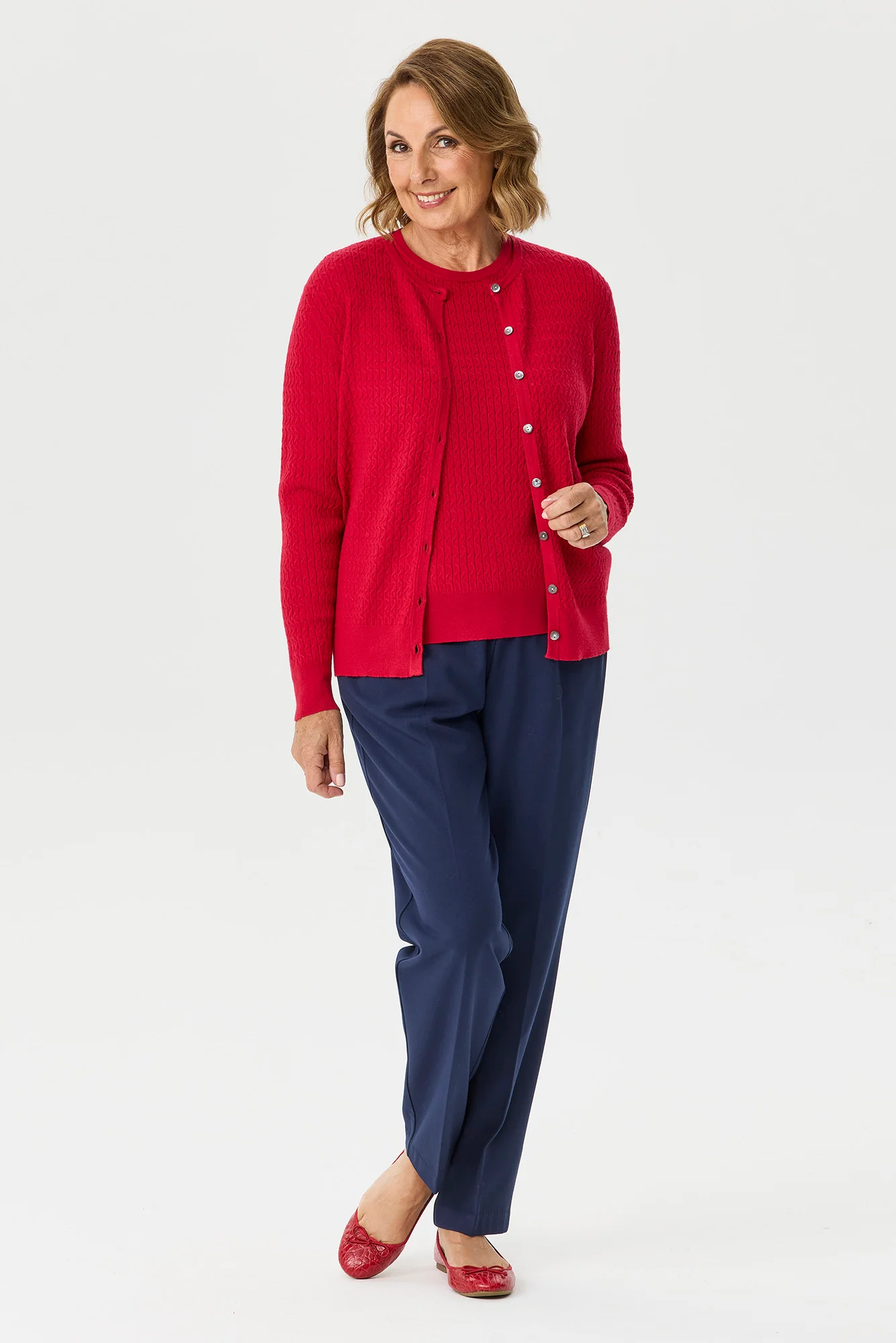 Clovelly Mini Cable Cardigan - Image 6