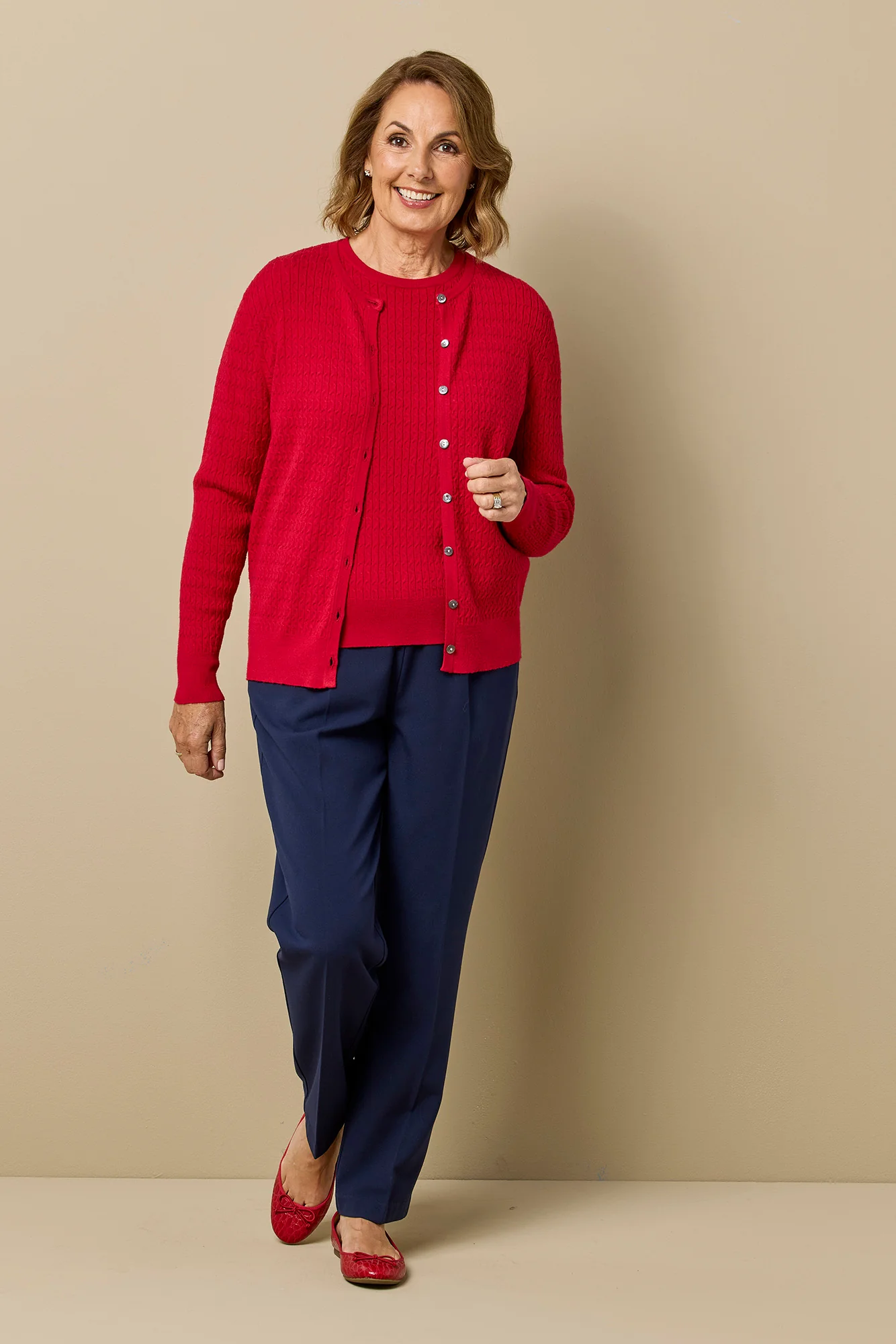 Clovelly Mini Cable Cardigan - Image 8
