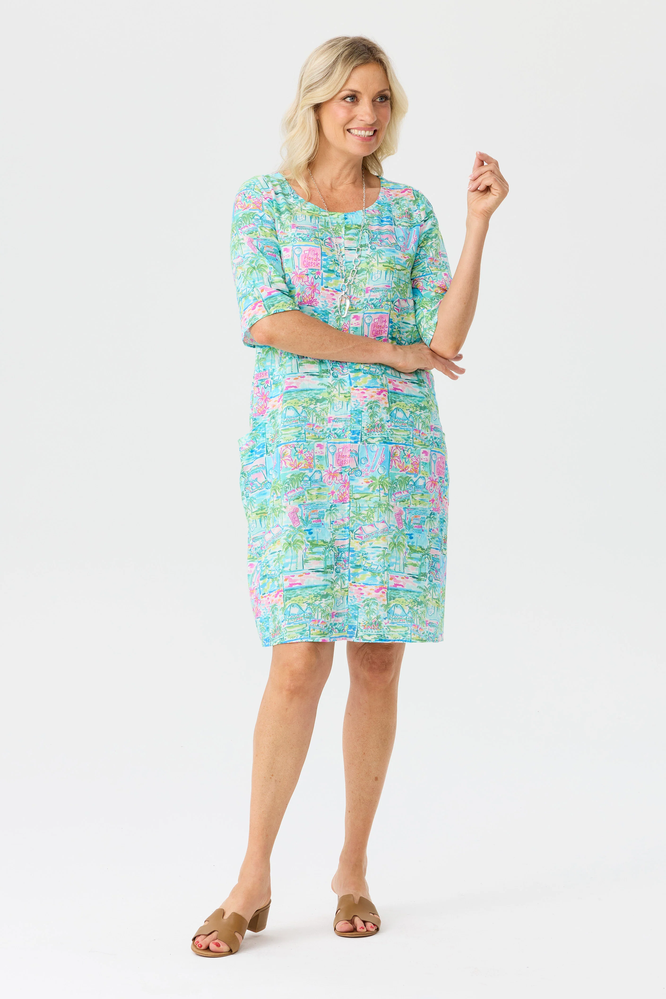 Cocoon Pocket Relaxed Dress - Image 2