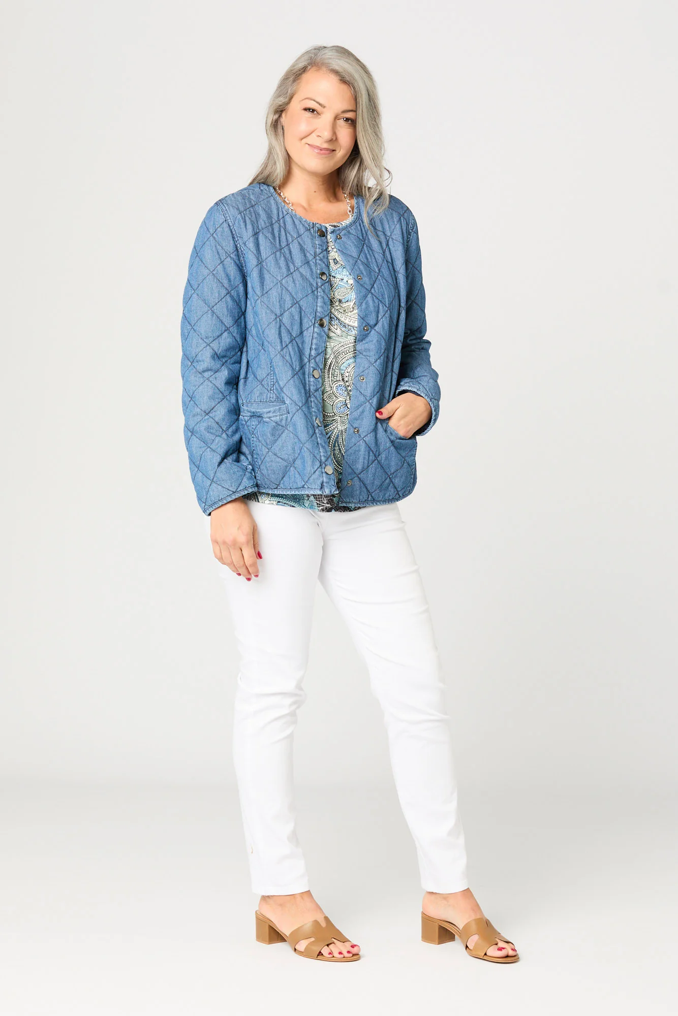 Colette Short Quilt Jacket - Image 3