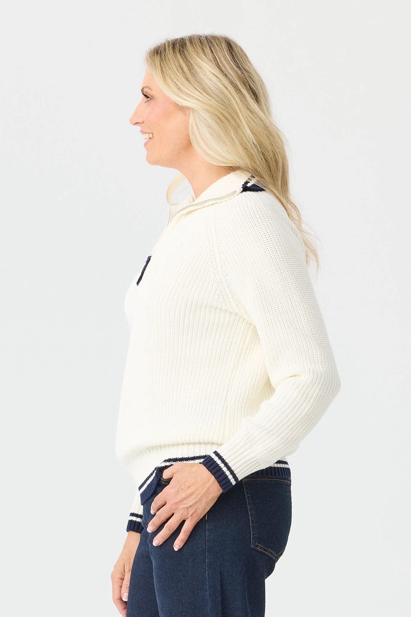 Cooper 1/4 Zip Sweater - Image 4