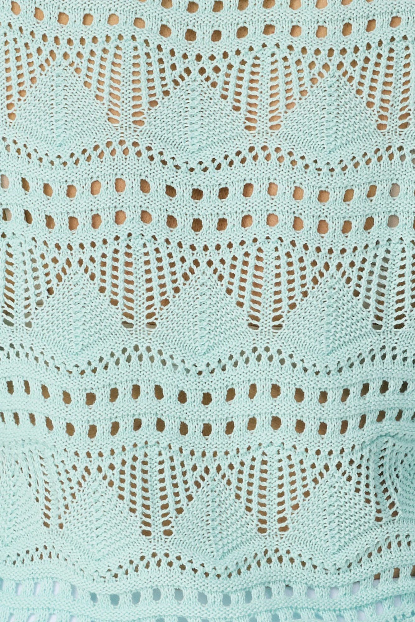 Corfu Pointelle 3/4 Sleeve Sweater - Image 7