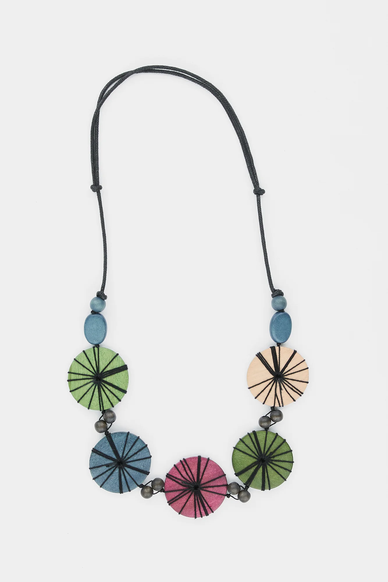Cosima Wooden Necklace