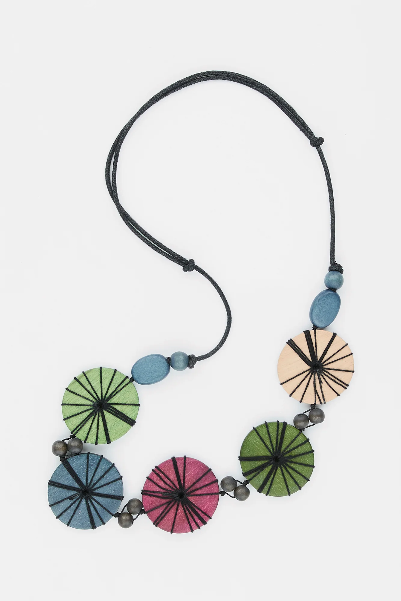 Cosima Wooden Necklace - Image 2