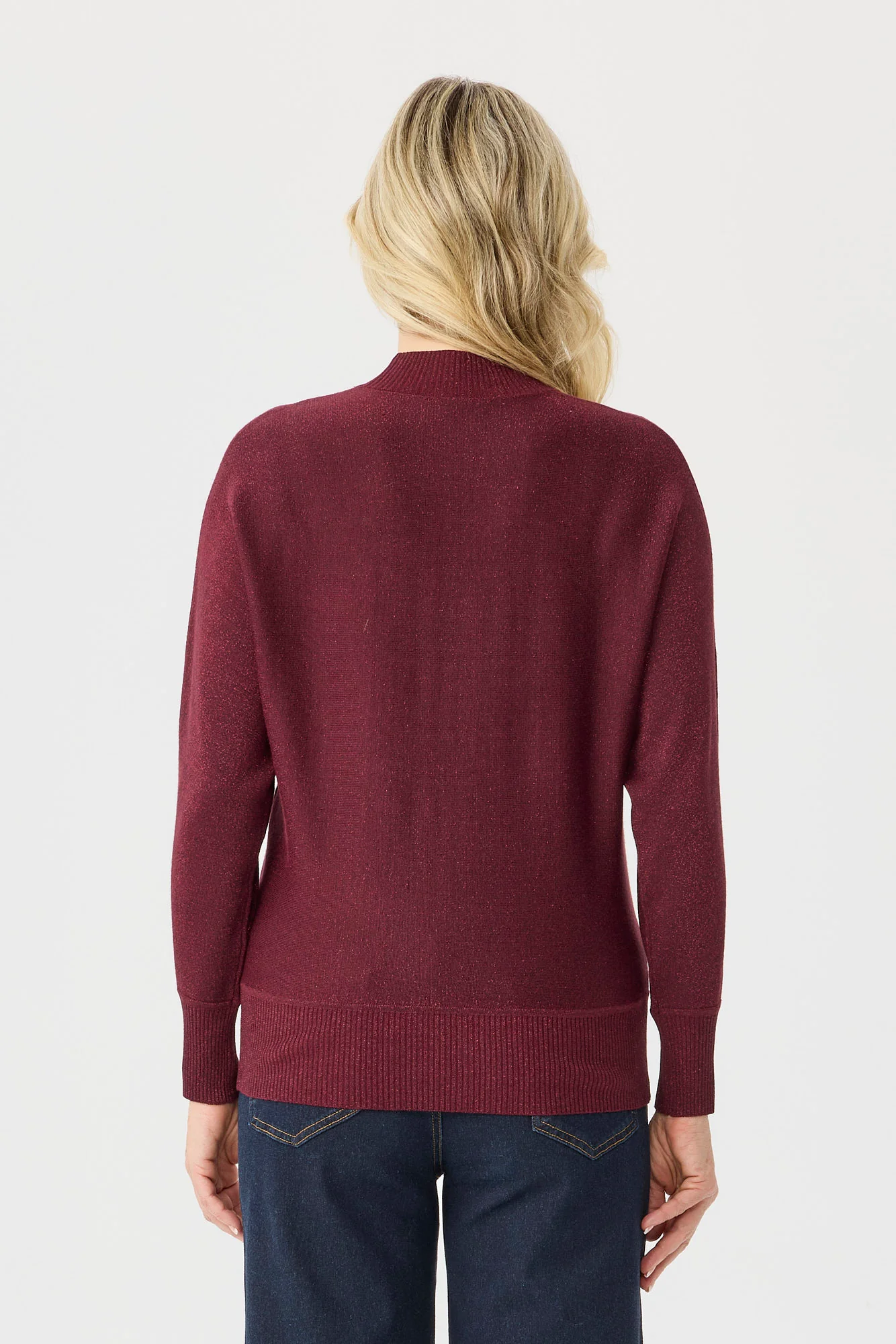 Cullen Lurex Dolman Sleeve Sweater - Image 5