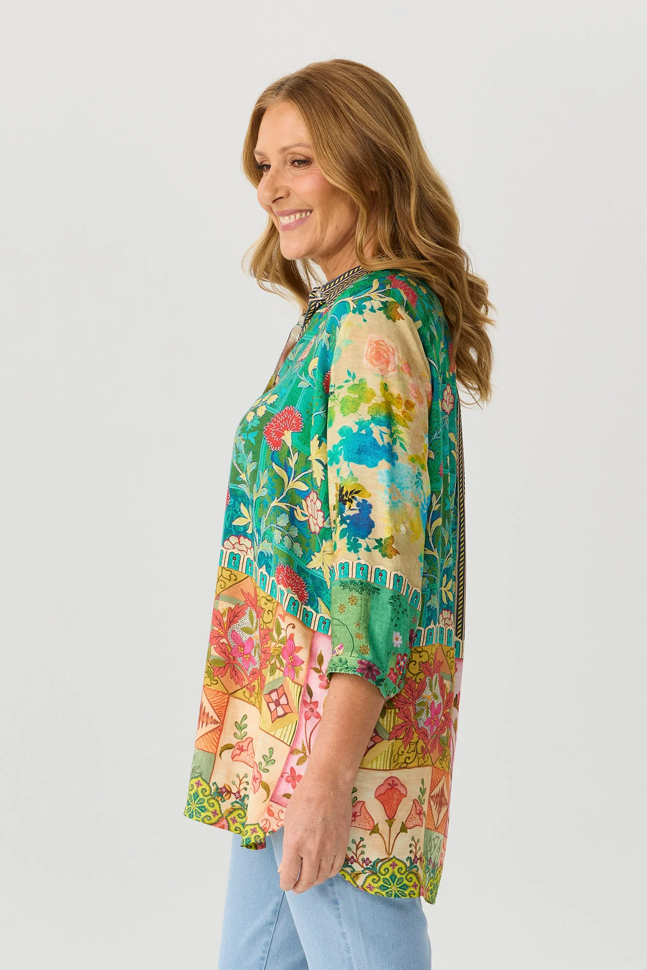 Dandy Relaxed 3/4 Sleeve Shirt - Image 4