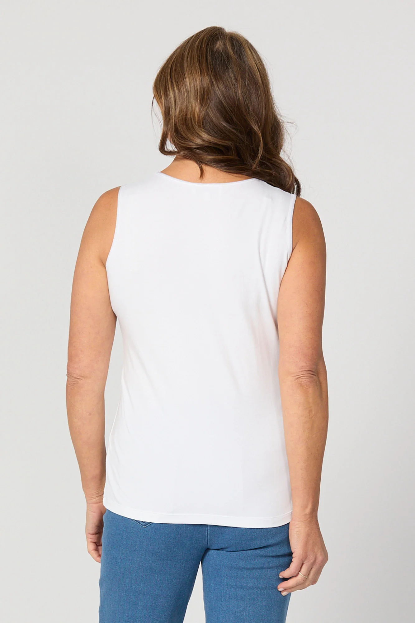 Easy Ribbon Trim Singlet - Image 5