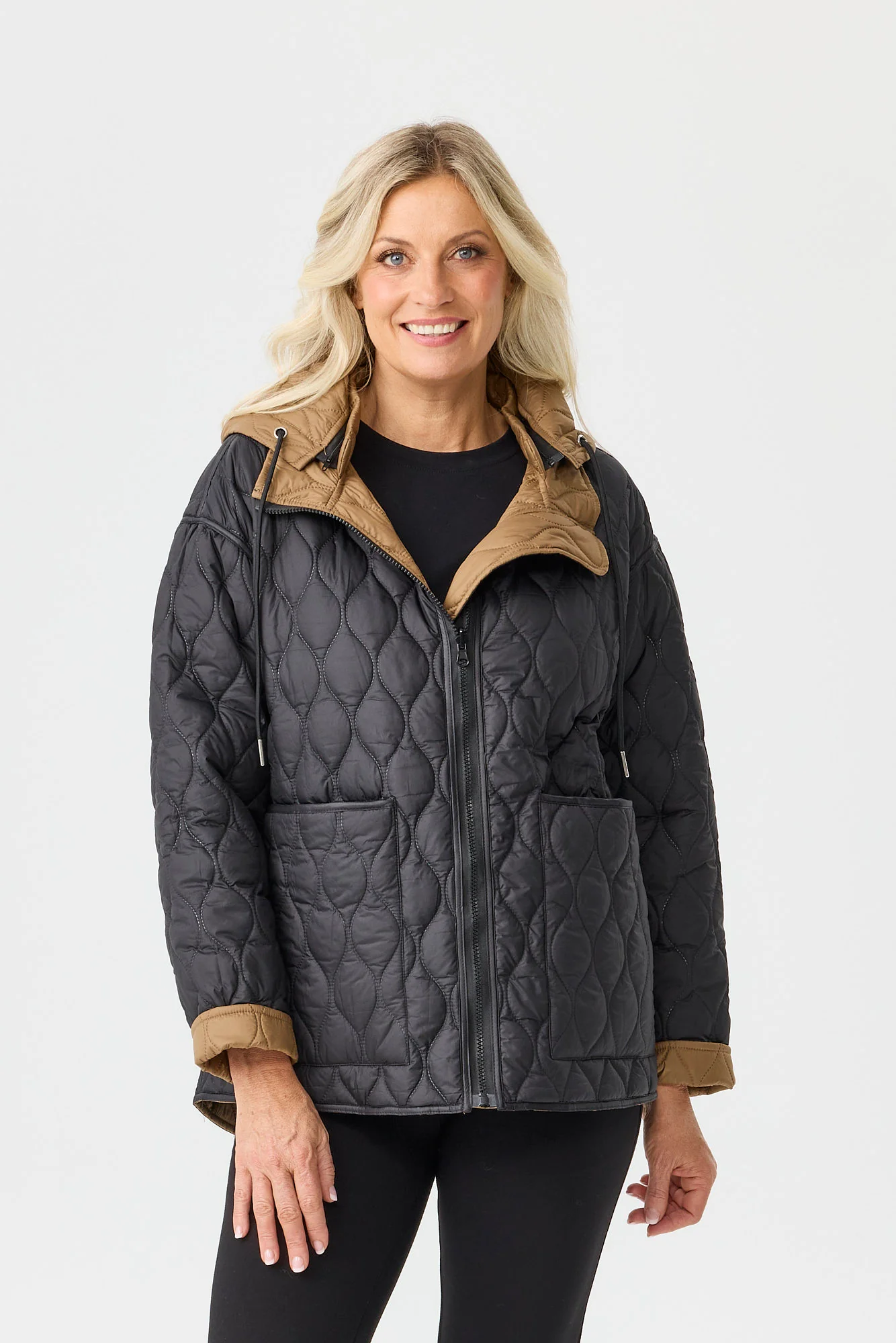 Elements Reversible Quilt Jacket