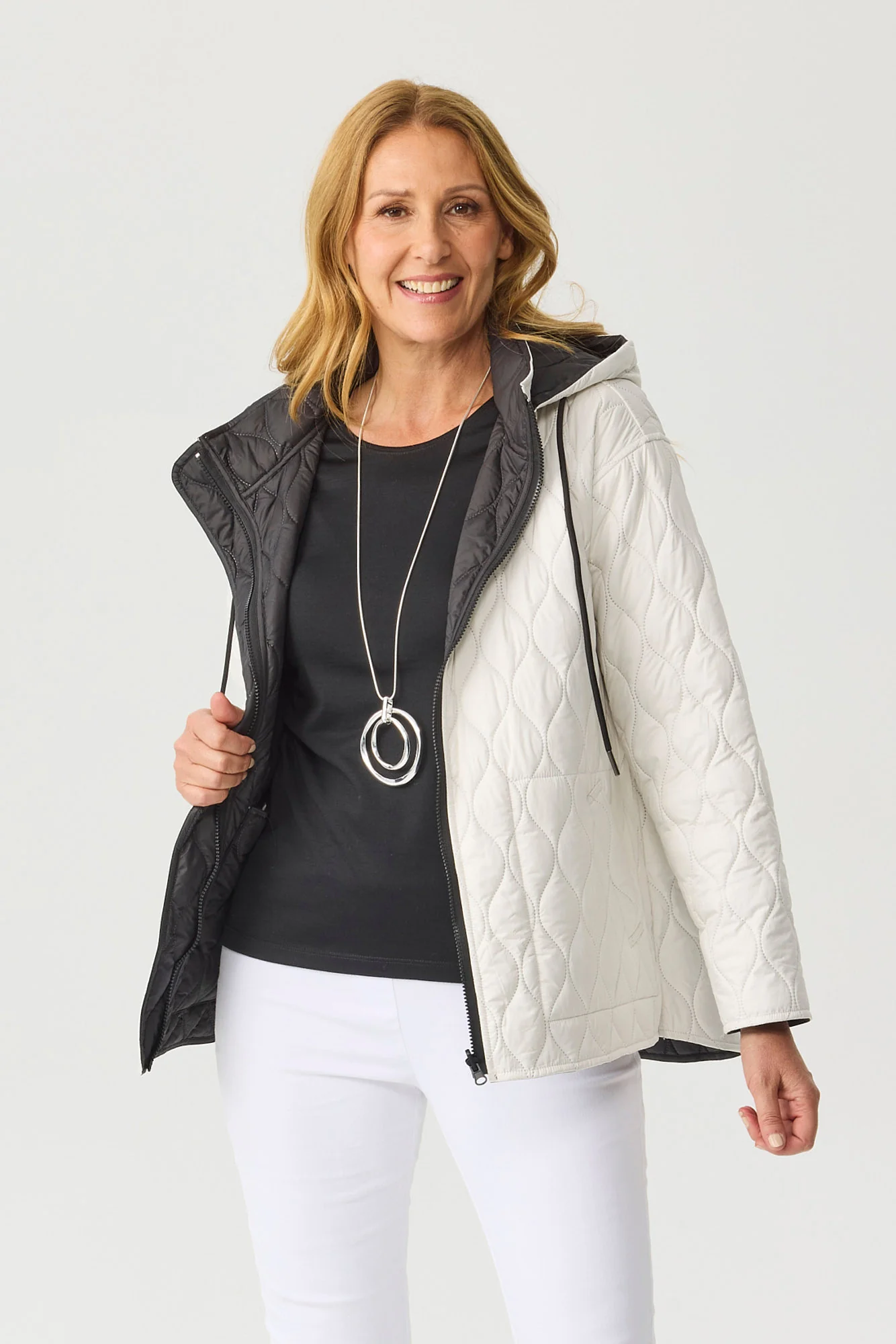 Elements Reversible Quilt Jacket - Image 4