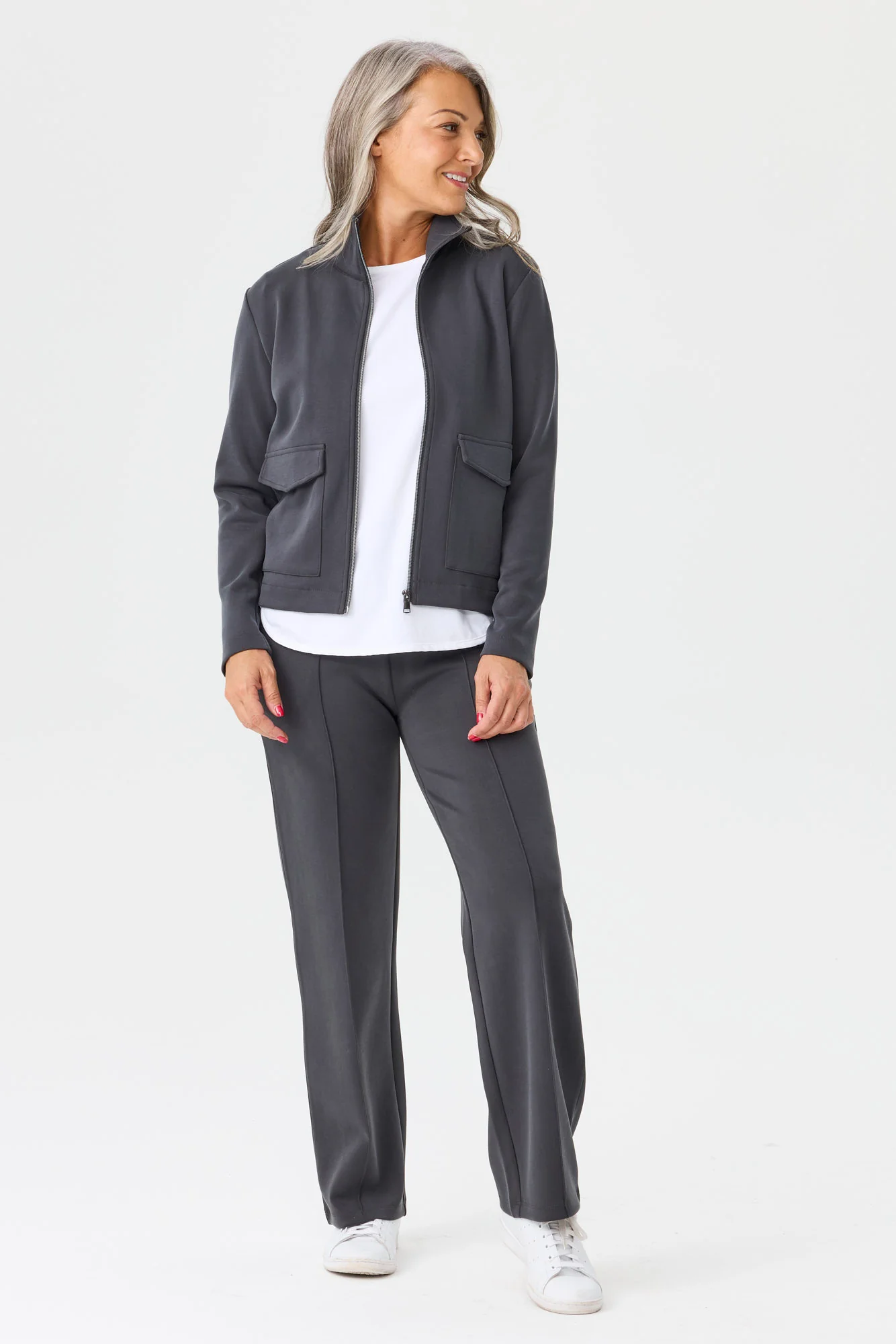 Elite Zip Up Patch Pocket Jacket - Image 6