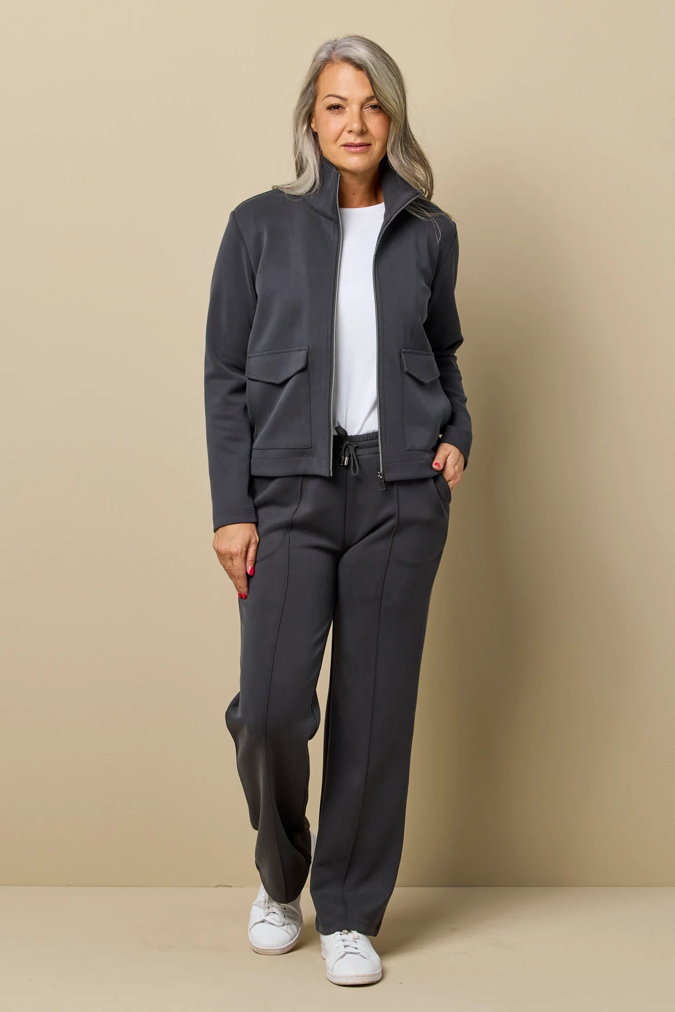 Elite Zip Up Patch Pocket Jacket - Image 7