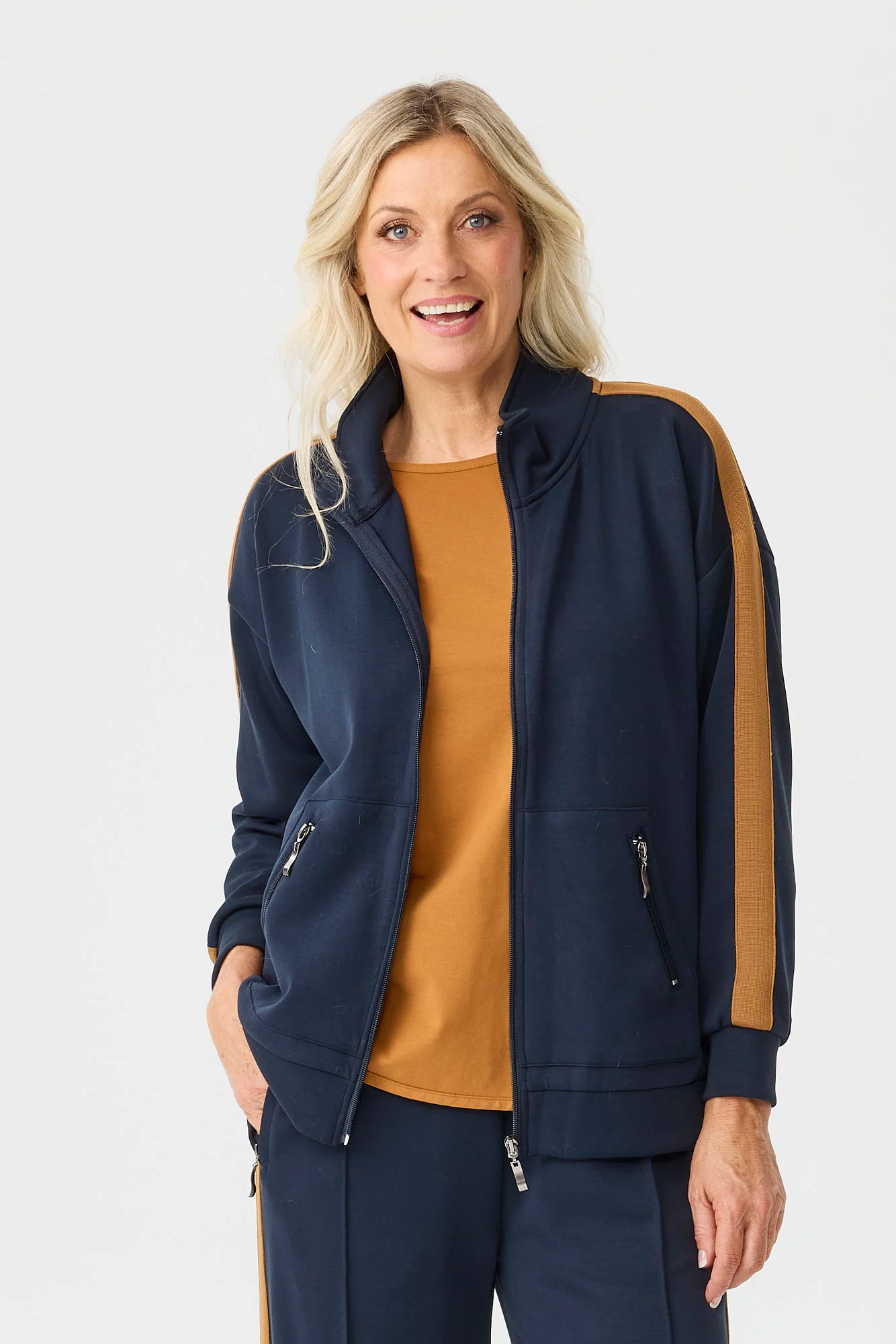 Energy Stripe Detail Jacket