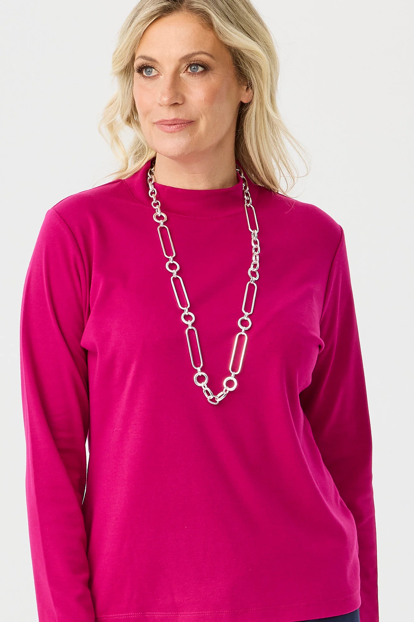 Essential Long Sleeve Skivvy Top - Image 3