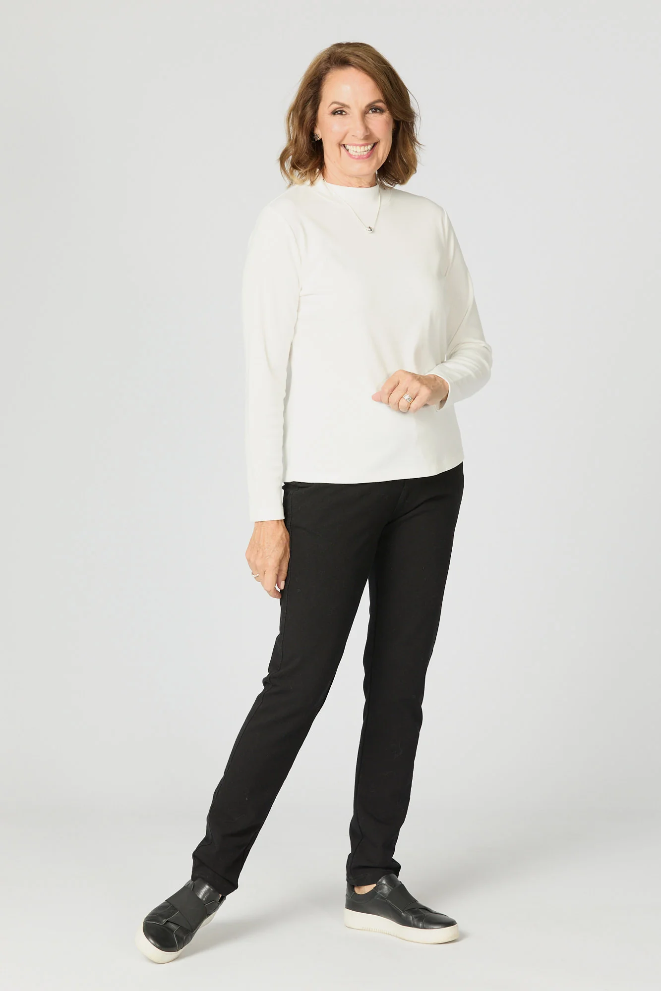 Essential Long Sleeve Skivvy Top - Image 3