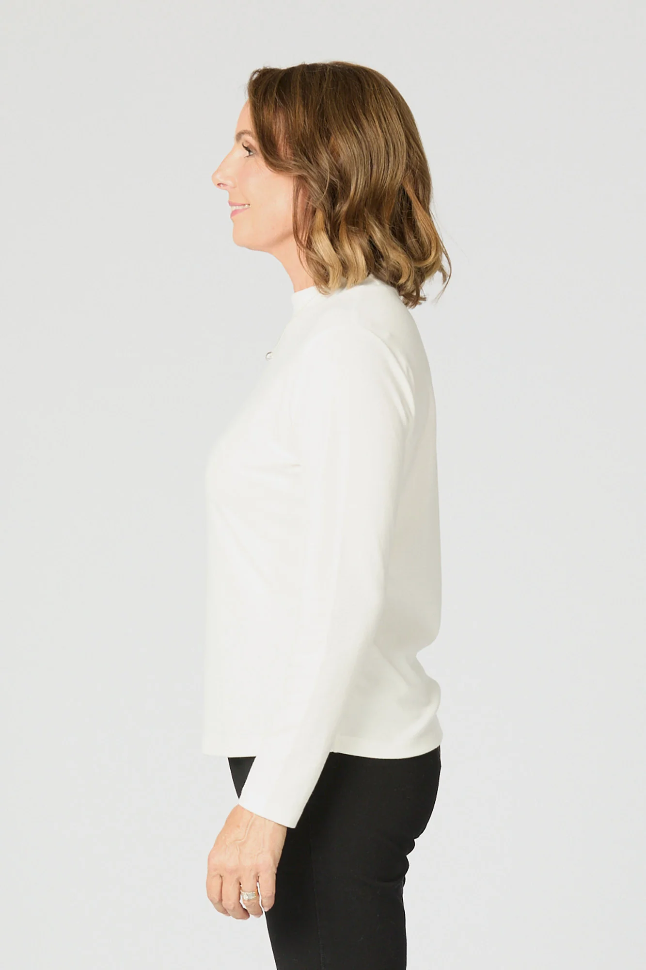 Essential Long Sleeve Skivvy Top - Image 4