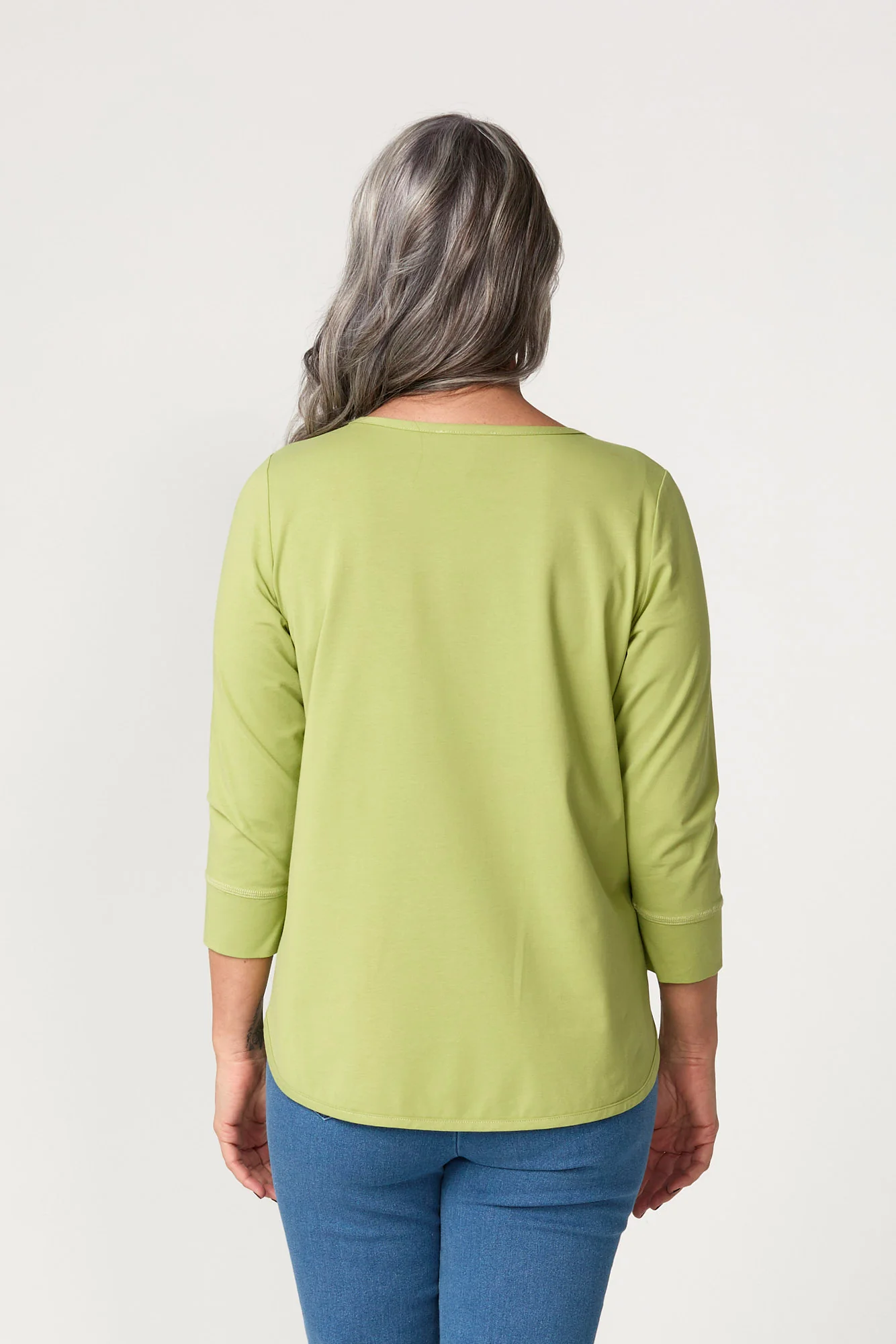 Eternity Modal/cotton 3/4 Sleeve Top - Image 5