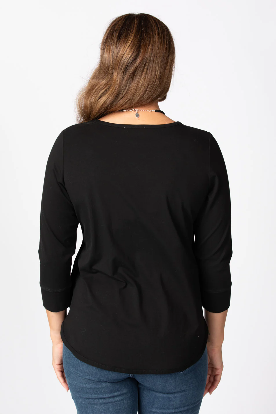 Eternity Modal/cotton 3/4 Sleeve Top - Image 6