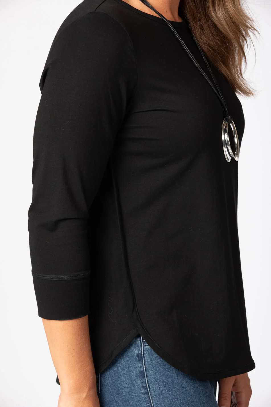 Eternity Modal/cotton 3/4 Sleeve Top - Image 7