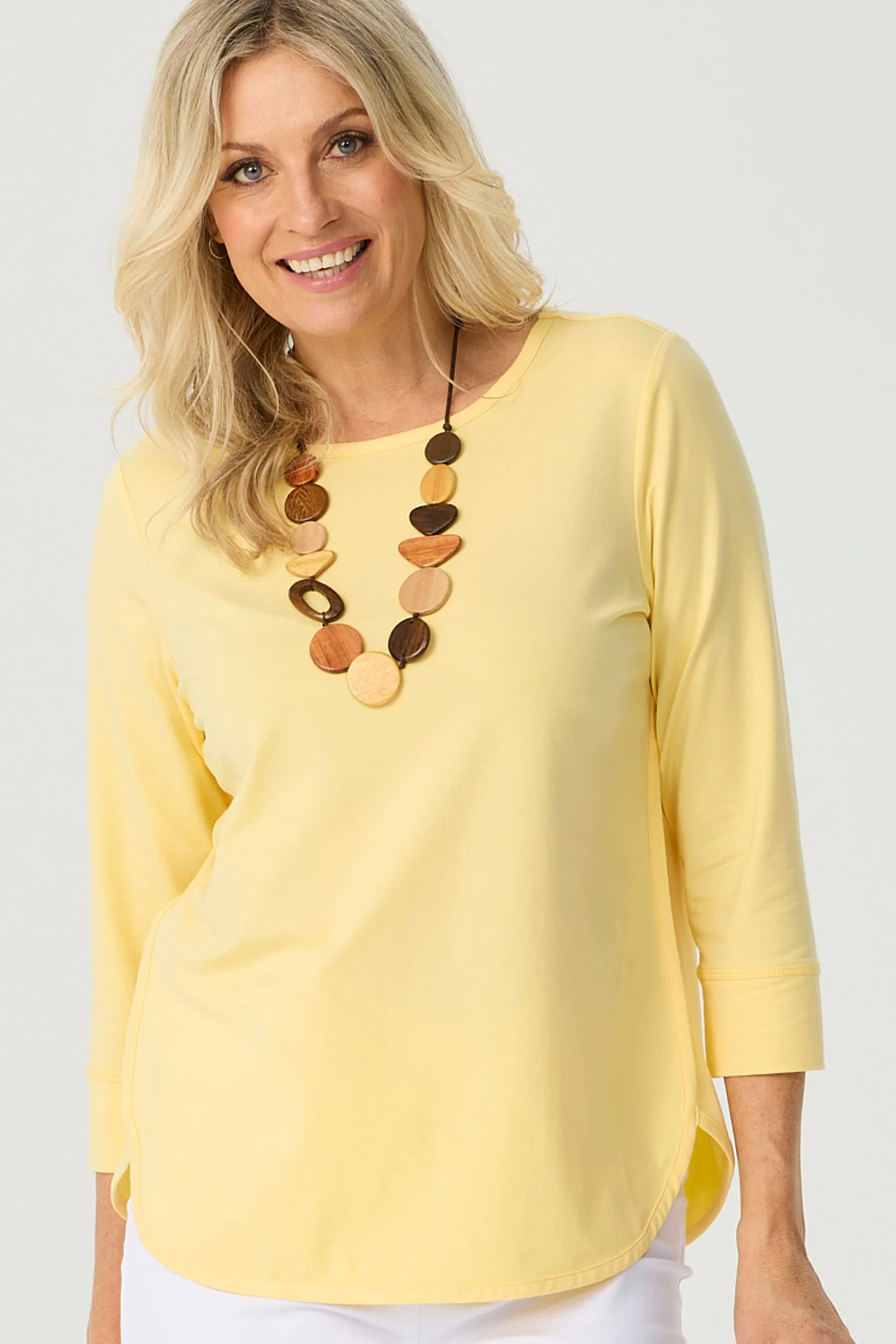 Eternity Modal/cotton 3/4 Sleeve Top - Image 6