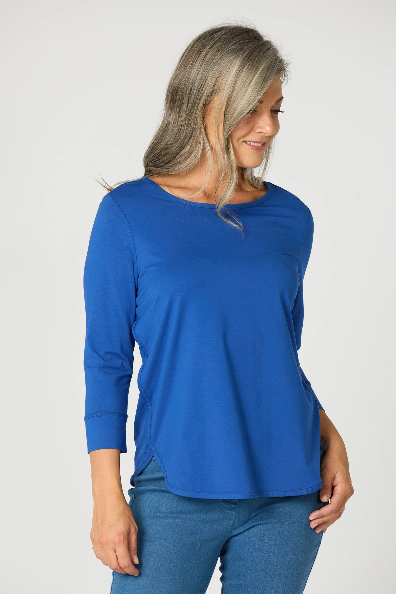 Eternity Modal/cotton 3/4 Sleeve Top - Image 10