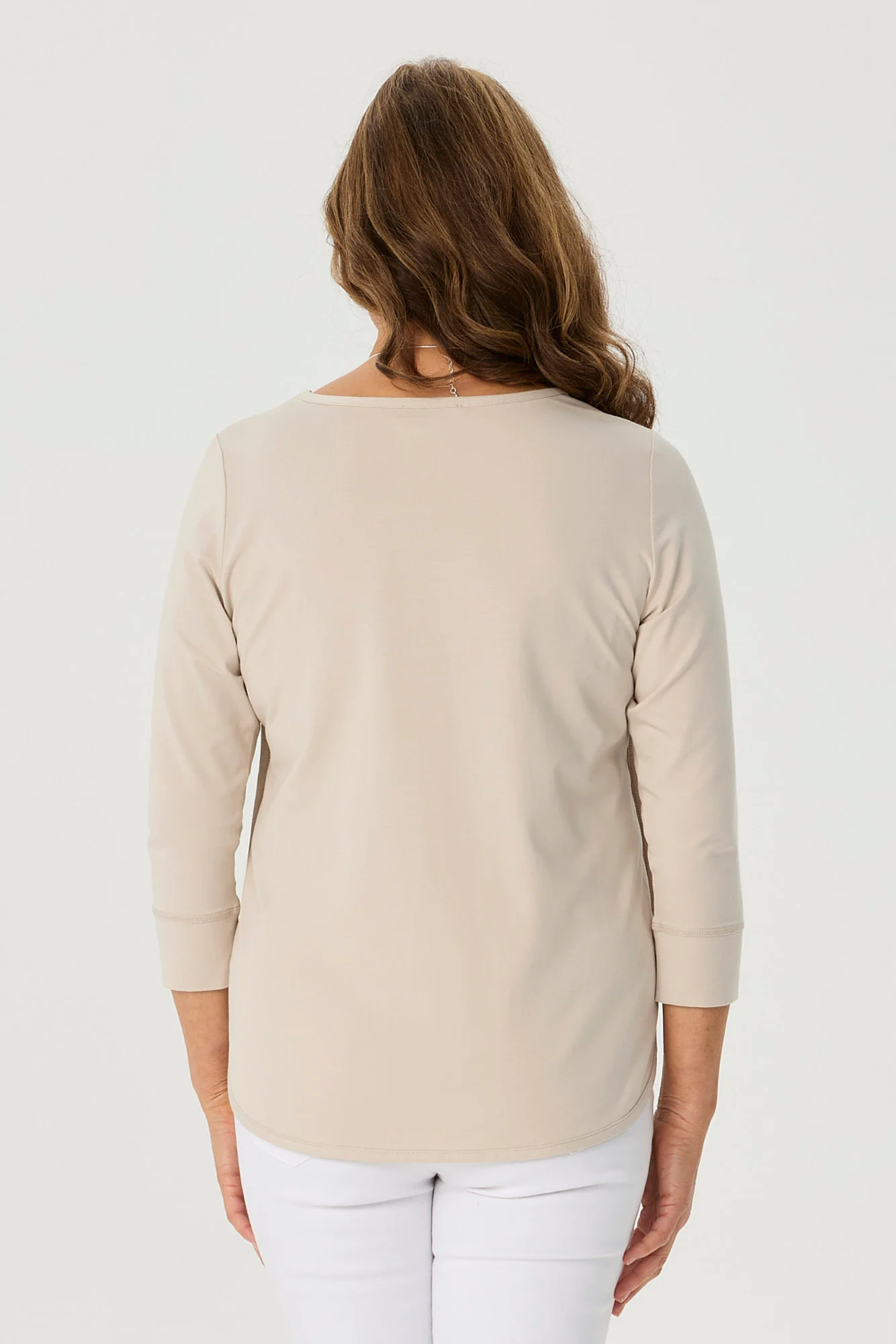 Eternity Modal/cotton 3/4 Sleeve Top - Image 3
