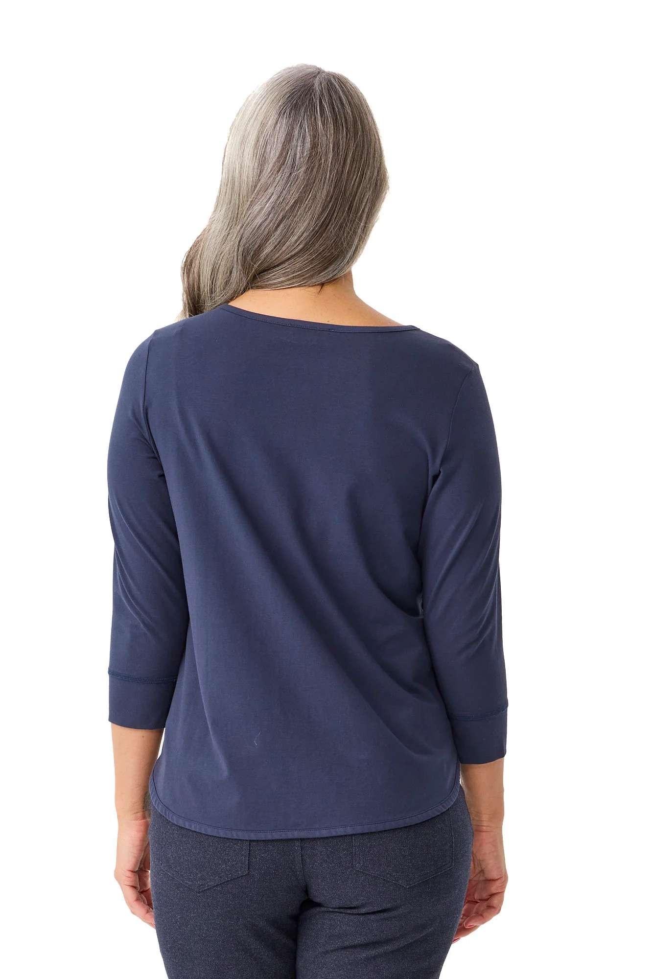 Eternity Modal/cotton 3/4 Sleeve Top - Image 5