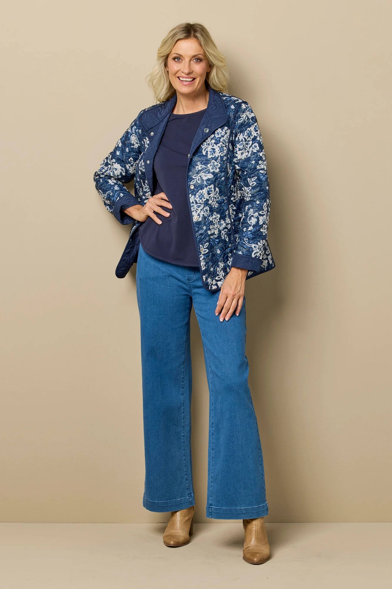 Eternity Modal/cotton 3/4 Sleeve Top - Image 9