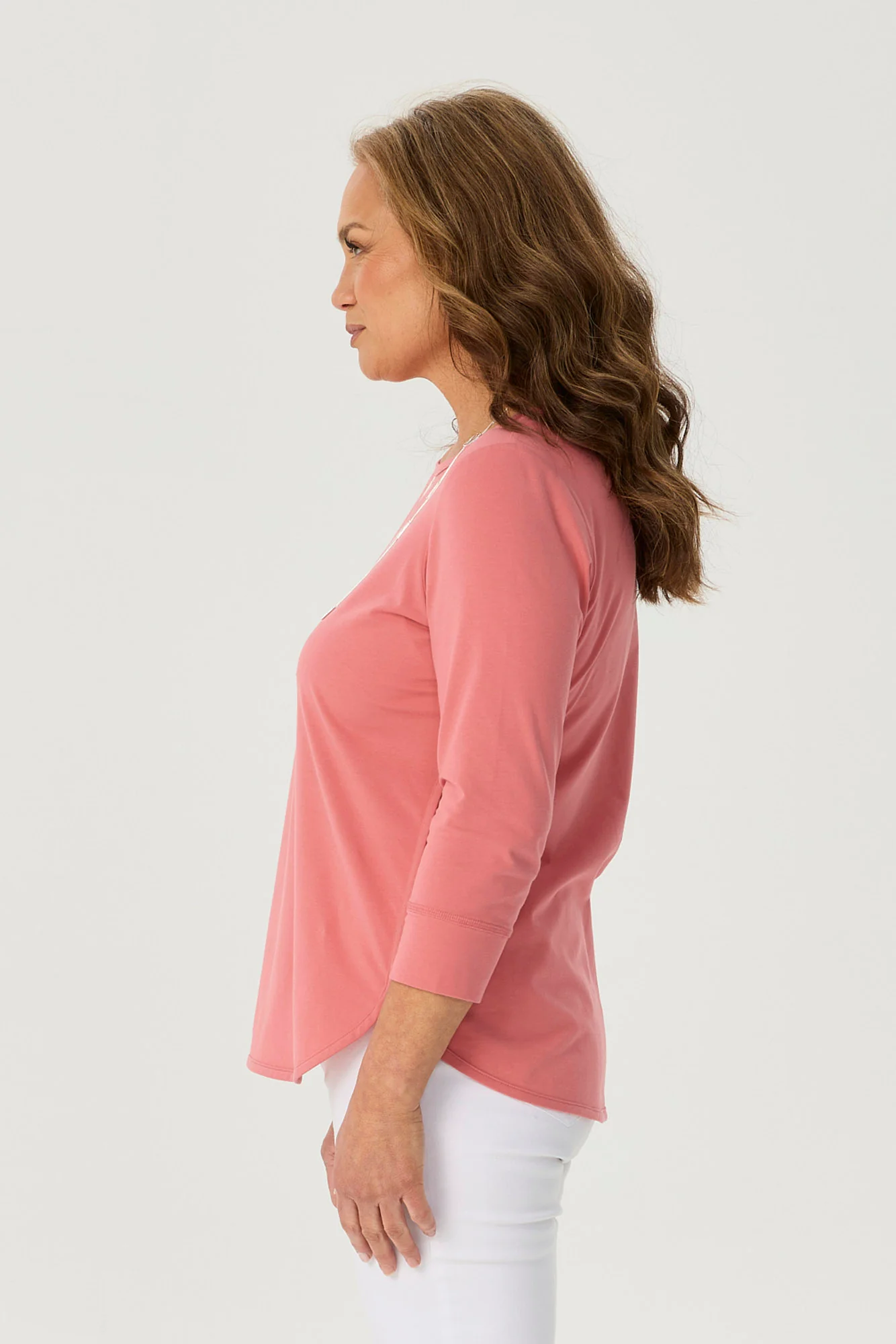 Eternity Modal/cotton 3/4 Sleeve Top - Image 2